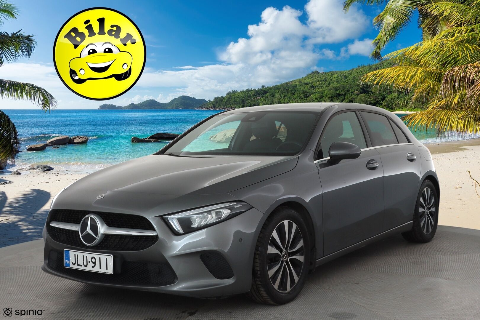 Mercedes-Benz A 2021 180 A Business Style - | Kaistavahti | P.Kamera | Lohko+Sisä | Puolinahat | Navi | LED | Digimittari | Vakkari |Suomi-auto | Kahdet renkaat aluvanteilla | Merkkihuollettu |