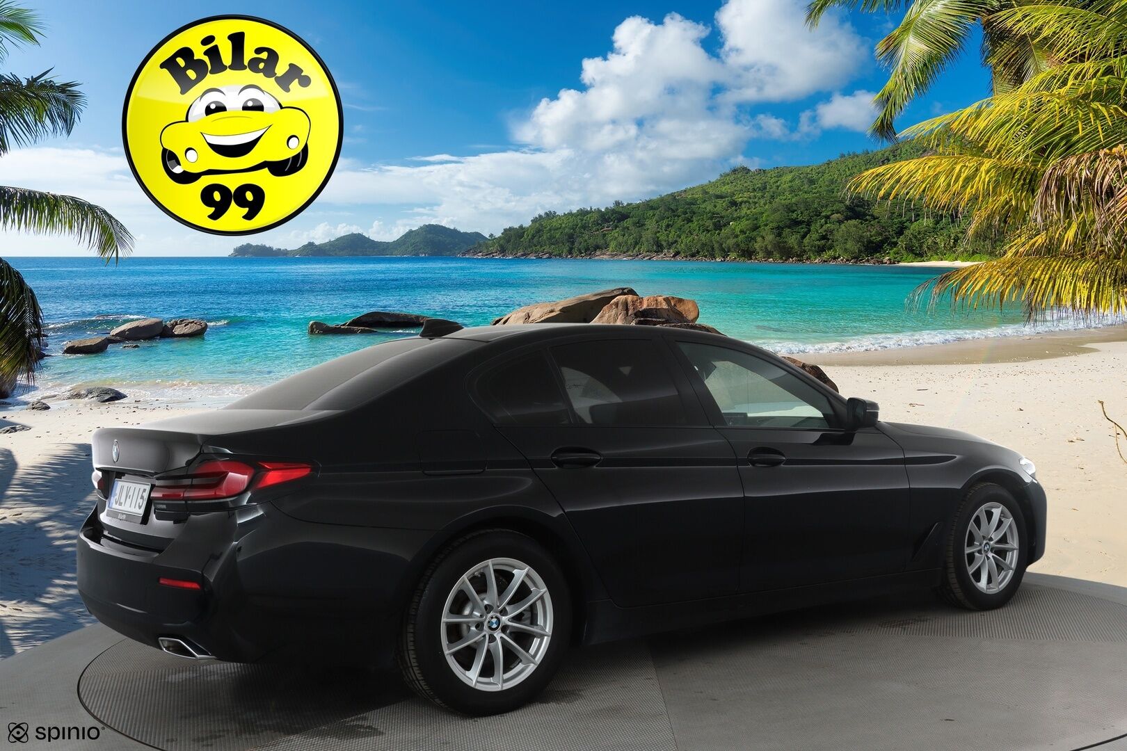 BMW 520 2021 G30 Sedan 520d A xDrive MHEV * Vakkari / P.tutkat / LED / Navi / Sporttinahat * - Suomi-auto / Kahdet renkaat aluvanteilla