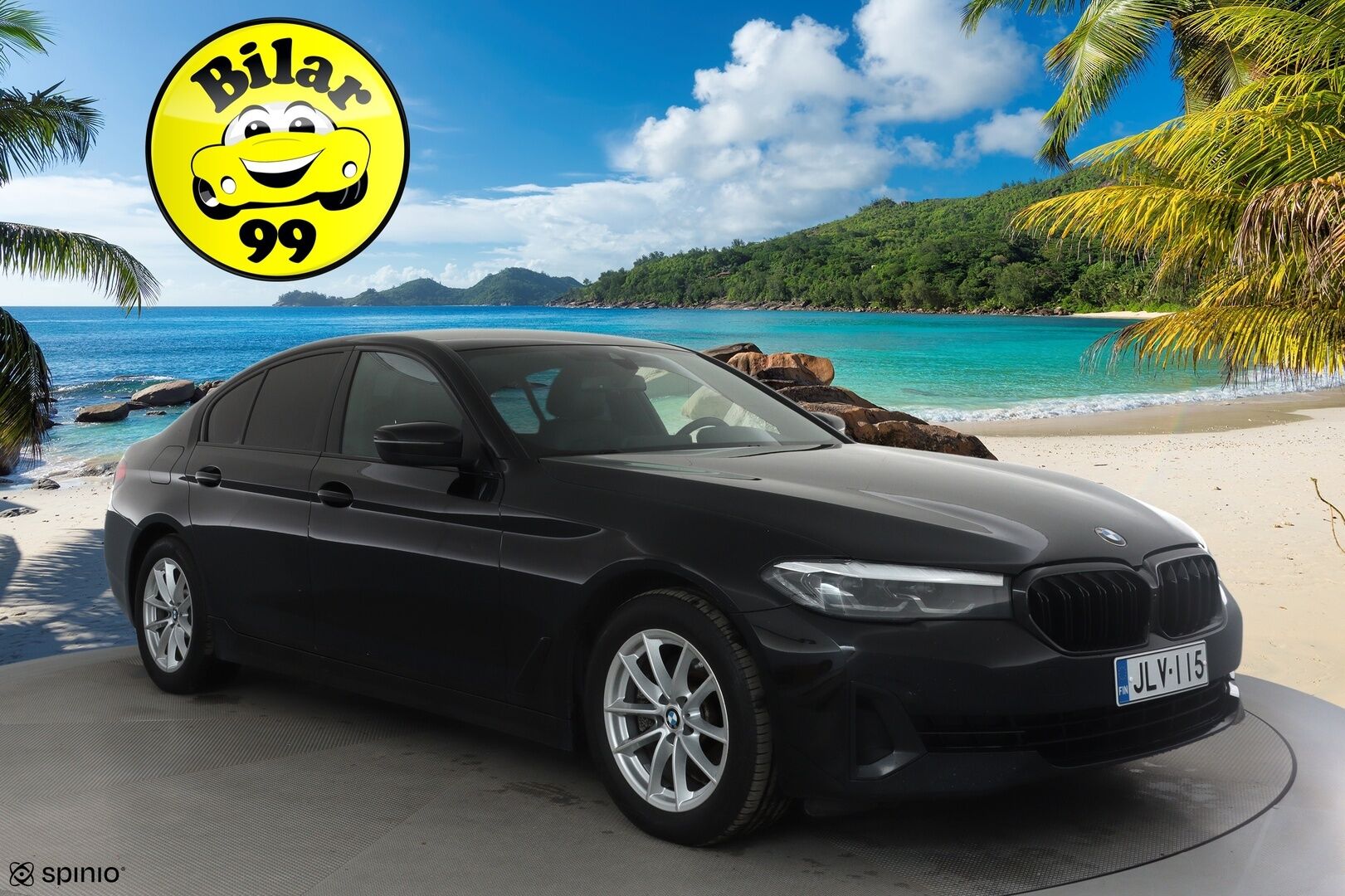 BMW 520 2021 G30 Sedan 520d A xDrive MHEV * Vakkari / P.tutkat / LED / Navi / Sporttinahat * - Suomi-auto / Kahdet renkaat aluvanteilla