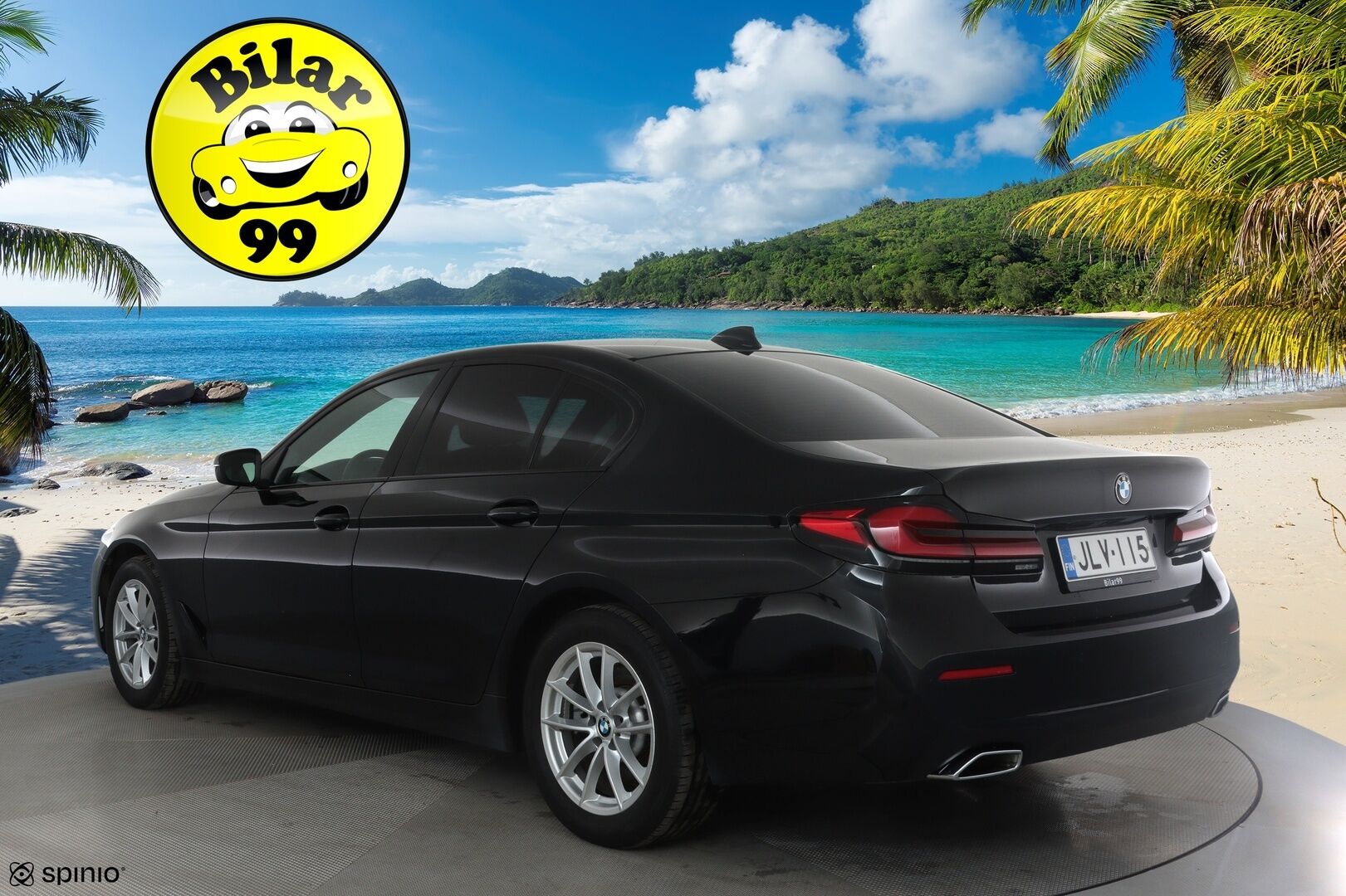 BMW 520 2021 G30 Sedan 520d A xDrive MHEV * Vakkari / P.tutkat / LED / Navi / Sporttinahat * - Suomi-auto / Kahdet renkaat aluvanteilla