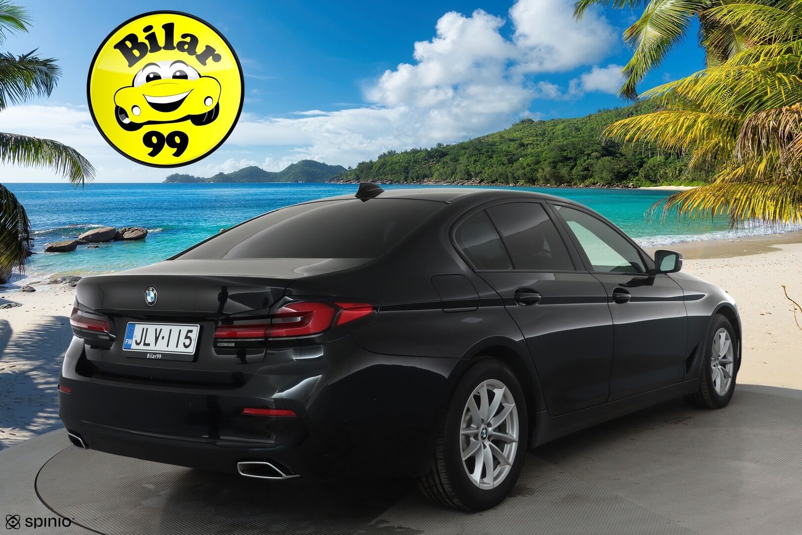 BMW 520 2021 G30 Sedan 520d A xDrive MHEV * Vakkari / P.tutkat / LED / Navi / Sporttinahat * - Suomi-auto / Kahdet renkaat aluvanteilla