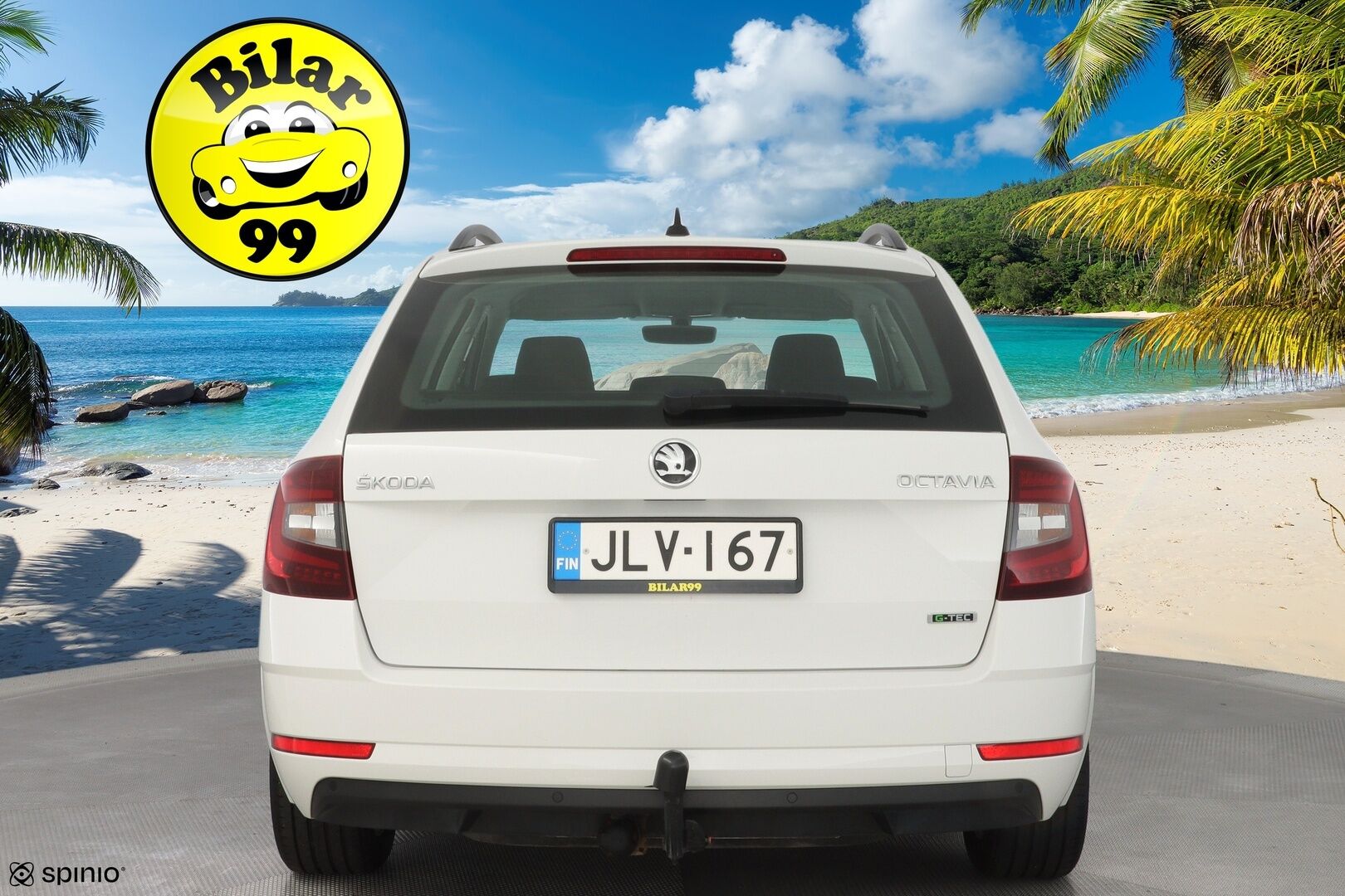 Skoda Octavia 2019 Combi 1,5 TSI G-TEC Ambition DSG Autom * Webasto / Koukku / Vakkari / Sähköinen takaluukku / Tutka * - Juuri katsastettu / Kahdet Skodan alut / Viimeisin huolto 5 / 25