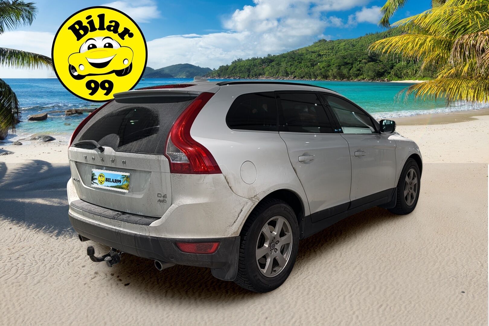 Volvo XC60 2012 D4 AWD Momentum aut *Webasto / Vetokoukku / Nahkaverhoilu / Vakionopeudensäädin* - *Kahdet hyvät renkaat volvon omilla aluvanteilla! / Rekisteröity pakettiautoksi, takapenkit olemassa ja siistikuntoiset!*