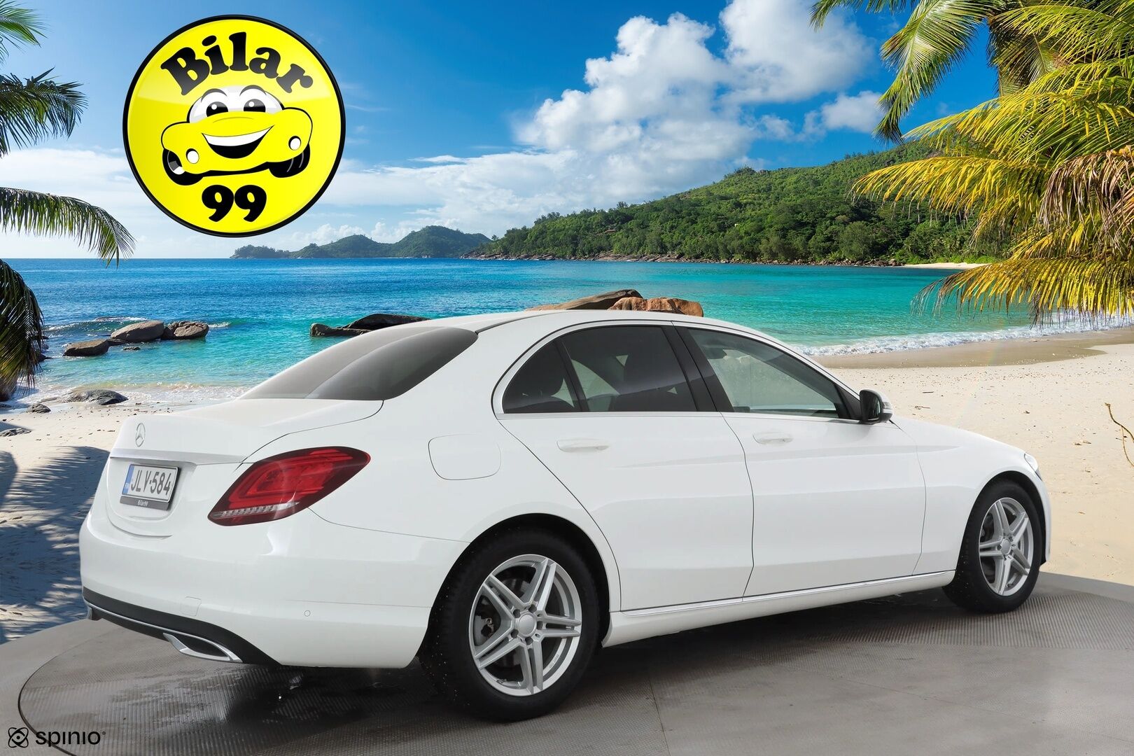 Mercedes-Benz C 2021 180 A Star Edition * Distronic Pro / Multibeam / P.kamera / Lohko+Sisä / Sporttinahat / Navi * - 1.Om Suomi-auto / Kahdet renkaat aluvanteilla