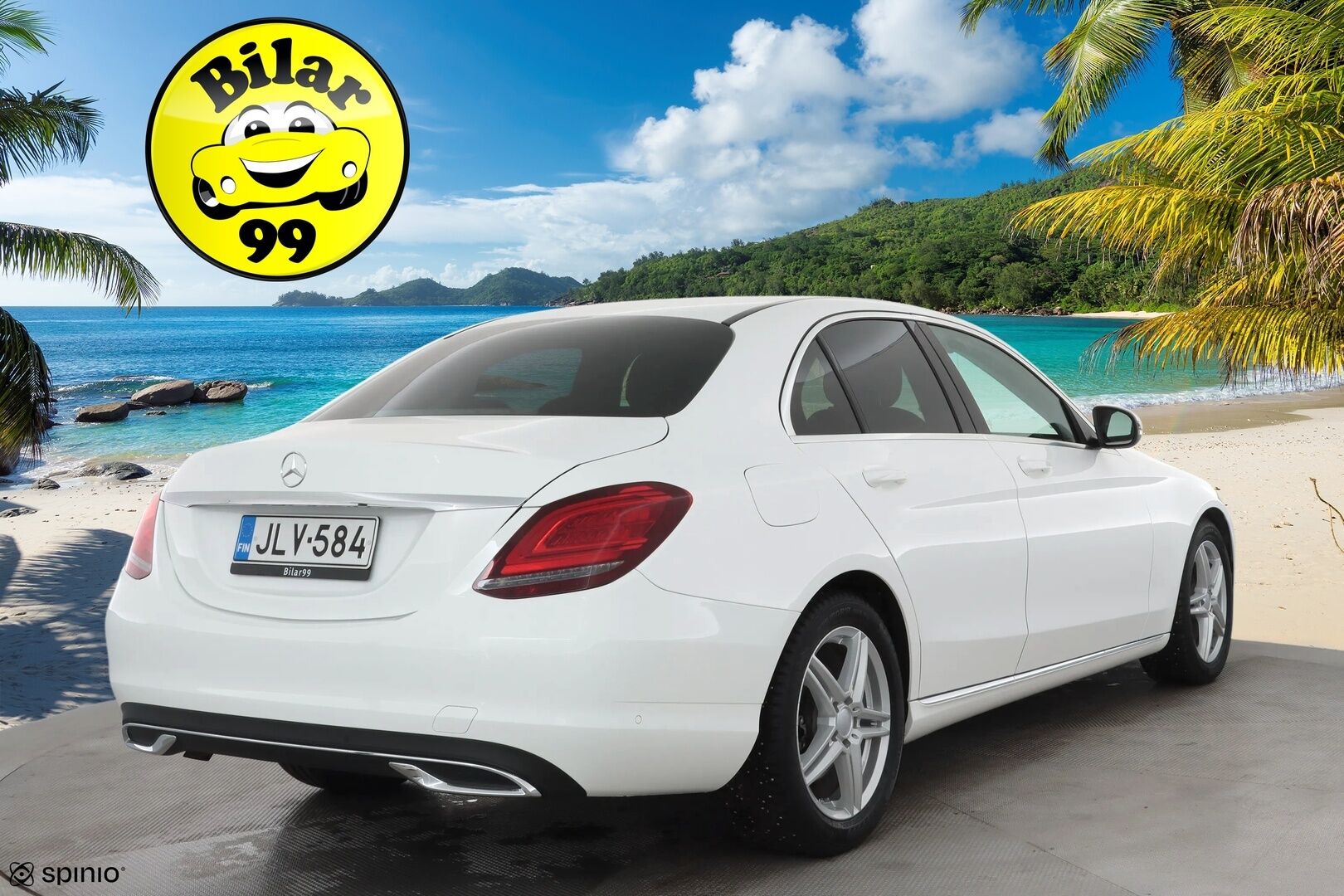 Mercedes-Benz C 2021 180 A Star Edition * Distronic Pro / Multibeam / P.kamera / Lohko+Sisä / Sporttinahat / Navi * - 1.Om Suomi-auto / Kahdet renkaat aluvanteilla