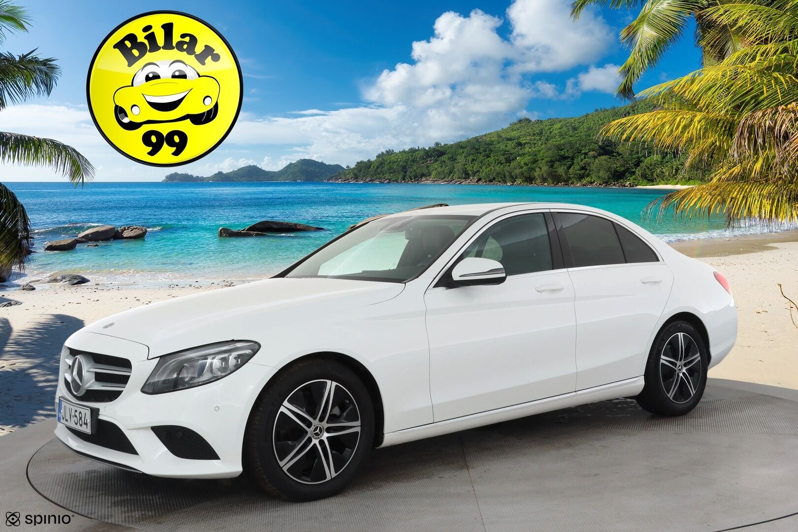 Mercedes-Benz C 2021 180 A Star Edition * Distronic Pro / Multibeam / P.kamera / Lohko+Sisä / Sporttinahat / Navi * - 1.Om Suomi-auto / Kahdet renkaat aluvanteilla