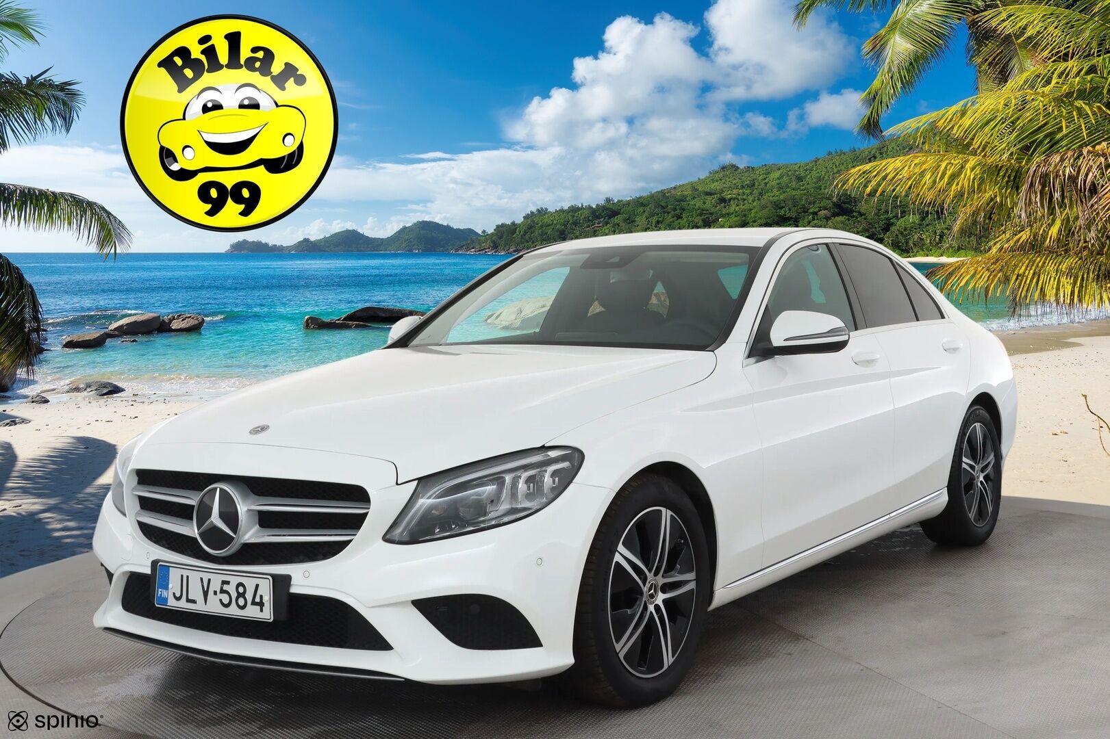 Mercedes-Benz C 2021 180 A Star Edition * Distronic Pro / Multibeam / P.kamera / Lohko+Sisä / Sporttinahat / Navi * - 1.Om Suomi-auto / Kahdet renkaat aluvanteilla