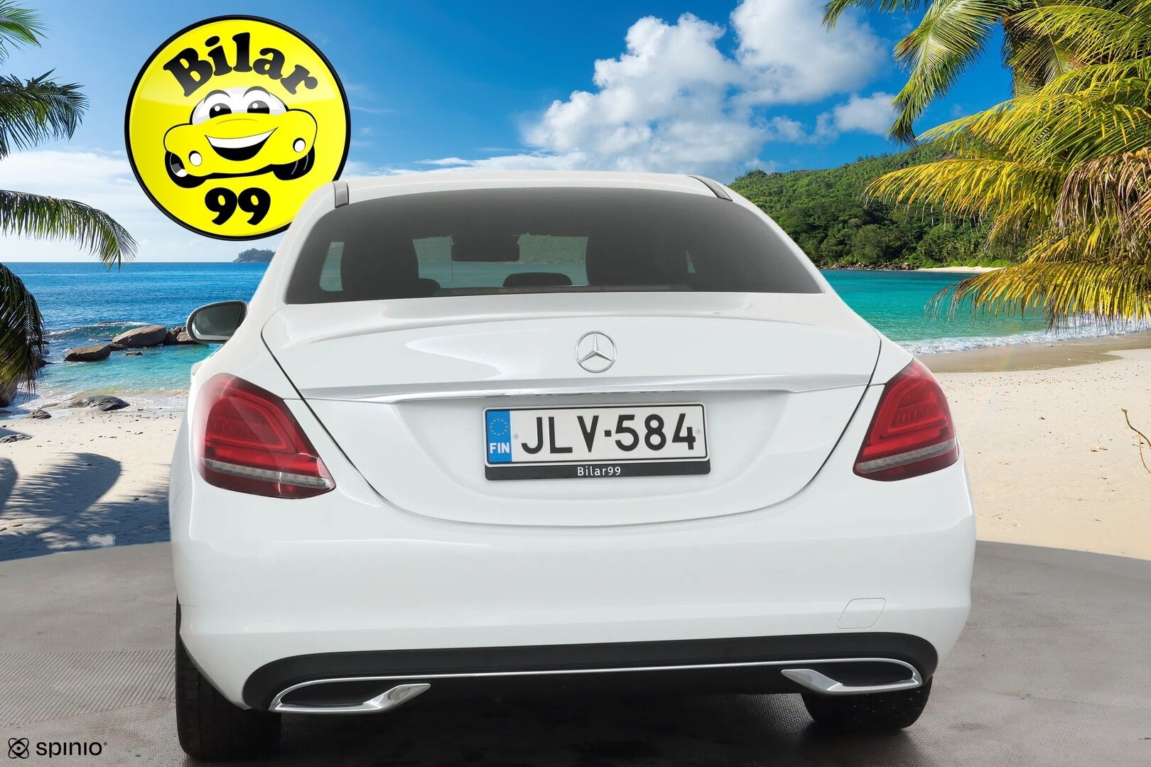 Mercedes-Benz C 2021 180 A Star Edition * Distronic Pro / Multibeam / P.kamera / Lohko+Sisä / Sporttinahat / Navi * - 1.Om Suomi-auto / Kahdet renkaat aluvanteilla