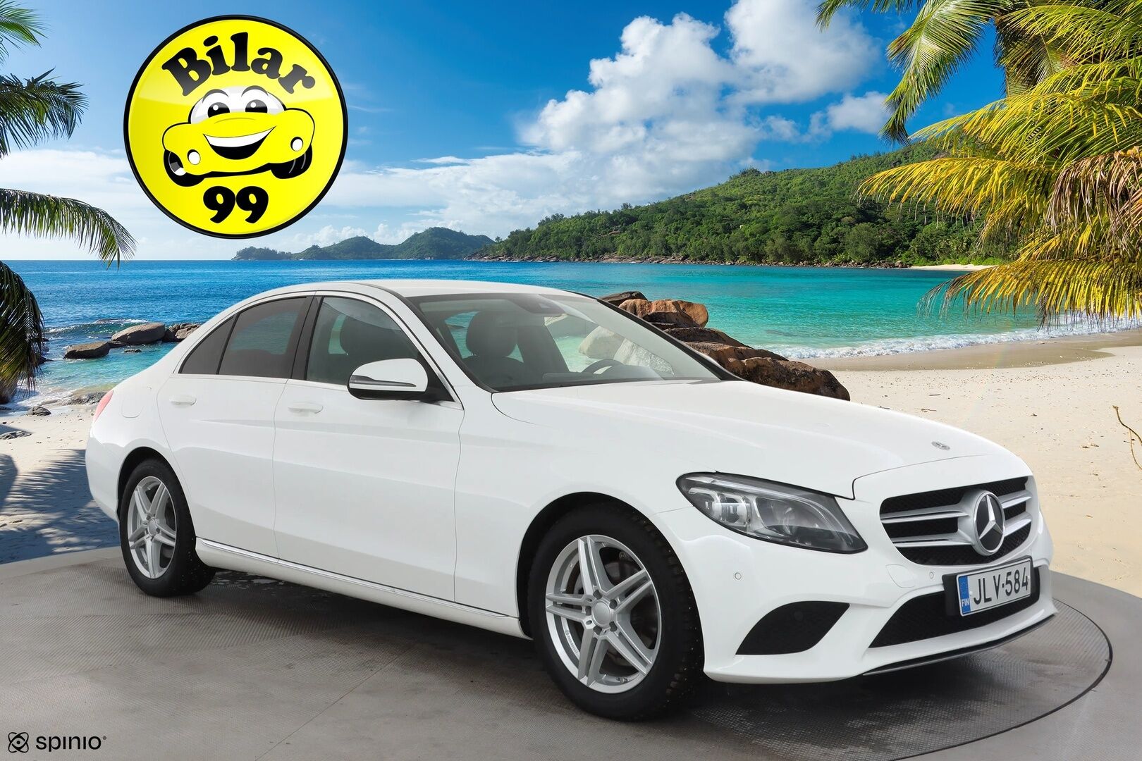 Mercedes-Benz C 2021 180 A Star Edition * Distronic Pro / Multibeam / P.kamera / Lohko+Sisä / Sporttinahat / Navi * - 1.Om Suomi-auto / Kahdet renkaat aluvanteilla