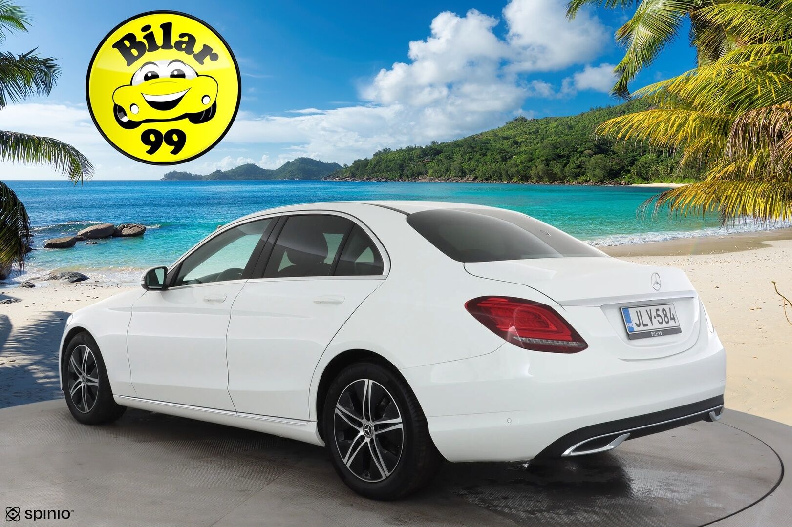 Mercedes-Benz C 2021 180 A Star Edition * Distronic Pro / Multibeam / P.kamera / Lohko+Sisä / Sporttinahat / Navi * - 1.Om Suomi-auto / Kahdet renkaat aluvanteilla