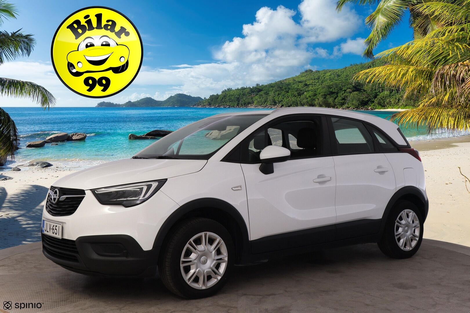Opel Crossland X 2020 City Edition 130 Automatic *Lohko- ja sisätilanlämmitin / Vakkari / LED-valot / Ratinlämmitin / 2x Renkaat* - 1-omisteinen Suomi-auto / Hyvä huoltohistoria