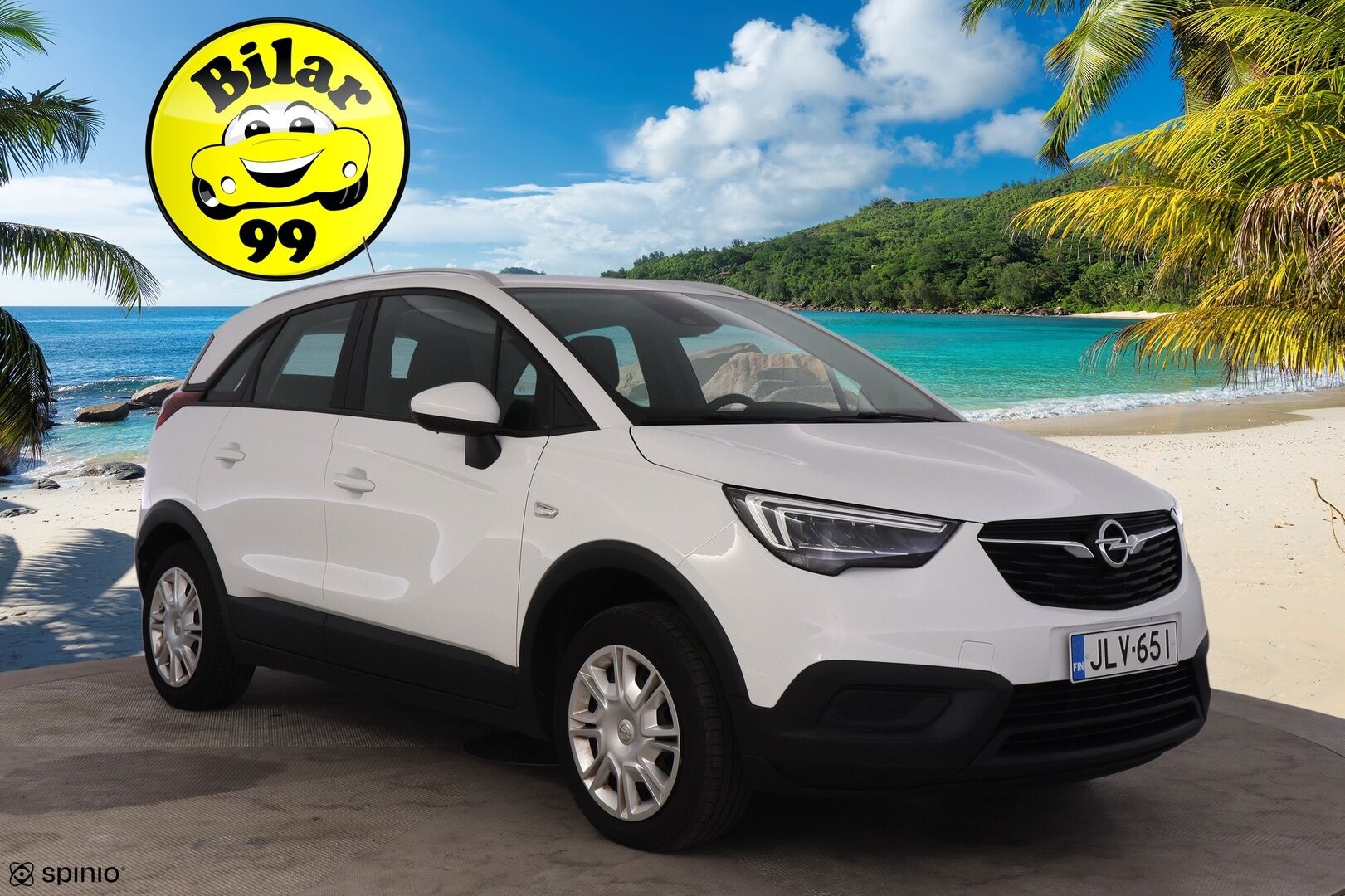Opel Crossland X 2020 City Edition 130 Automatic *Lohko- ja sisätilanlämmitin / Vakkari / LED-valot / Ratinlämmitin / 2x Renkaat* - 1-omisteinen Suomi-auto / Hyvä huoltohistoria
