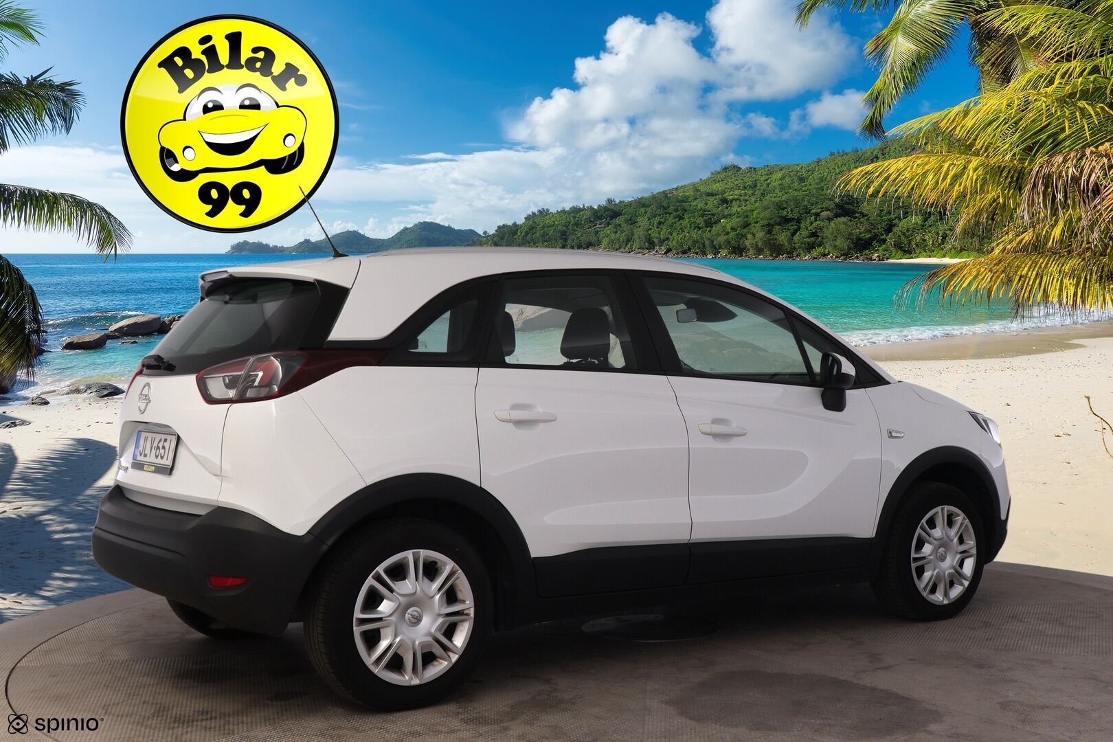 Opel Crossland X 2020 City Edition 130 Automatic *Lohko- ja sisätilanlämmitin / Vakkari / LED-valot / Ratinlämmitin / 2x Renkaat* - 1-omisteinen Suomi-auto / Hyvä huoltohistoria