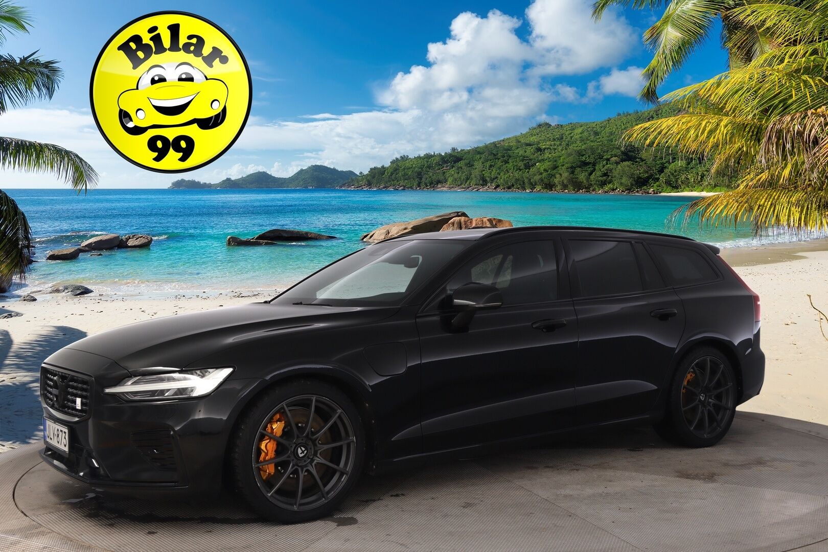 Volvo V60 2021 T8 TwE AWD Polestar Engineered aut *Webasto / H&K / ACC / Muistipenkki / Panorama* - Lämmitettävä Tuulilasi / S-Luukku / 2x Renkaat&alumiinivanteet