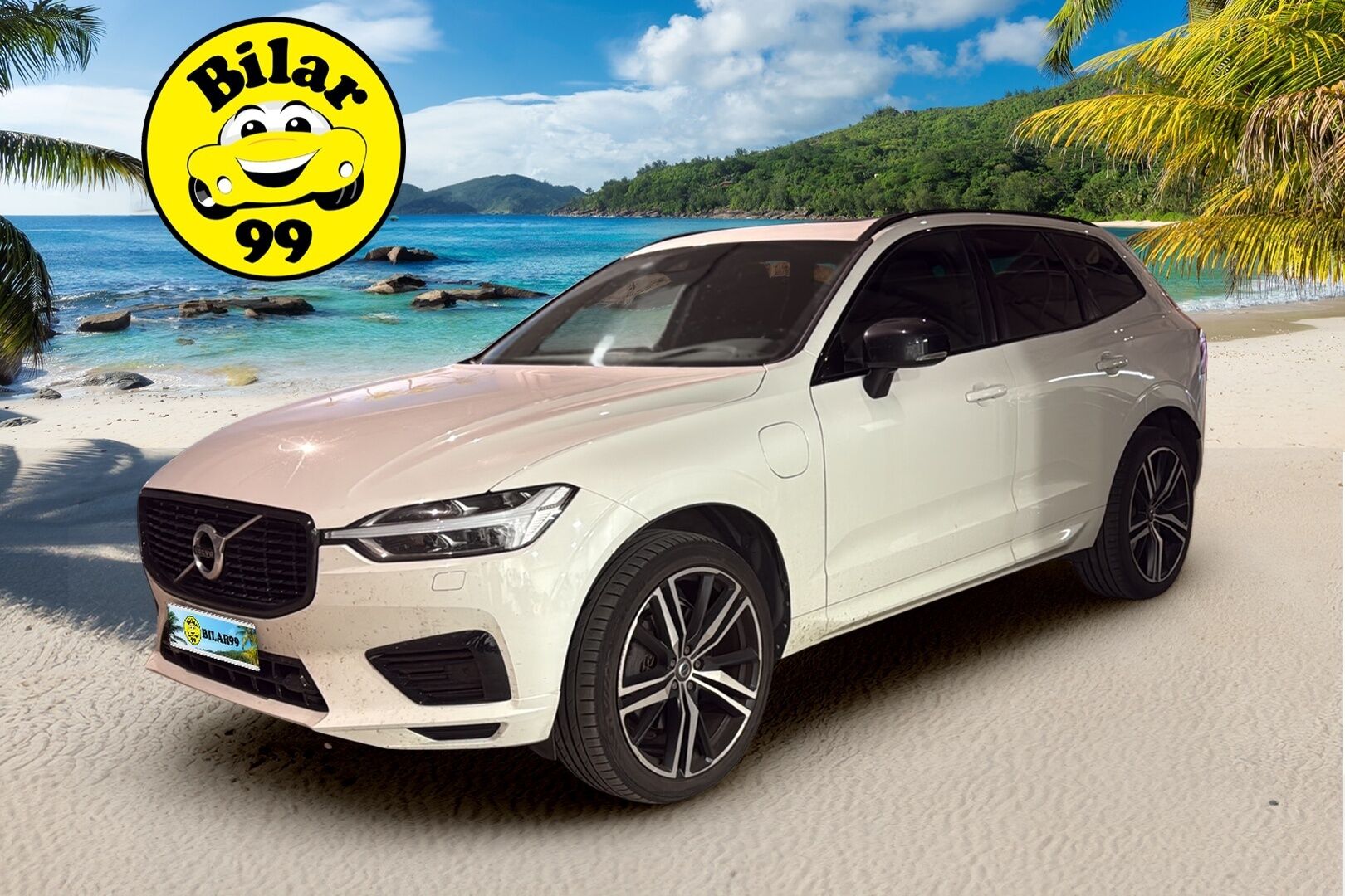 Volvo XC60 2021 T8 TwE AWD R-Design aut *ACC / Panorama / Harman Kardon / Lämmitettävä Tuulilasi / Merkkihuollettu* - *Suomi-auto / Kahdet renkaat Aluvantein / P.Kamera / Puskurin alle taittuva koukku / Jakopää Juuri tehty!*