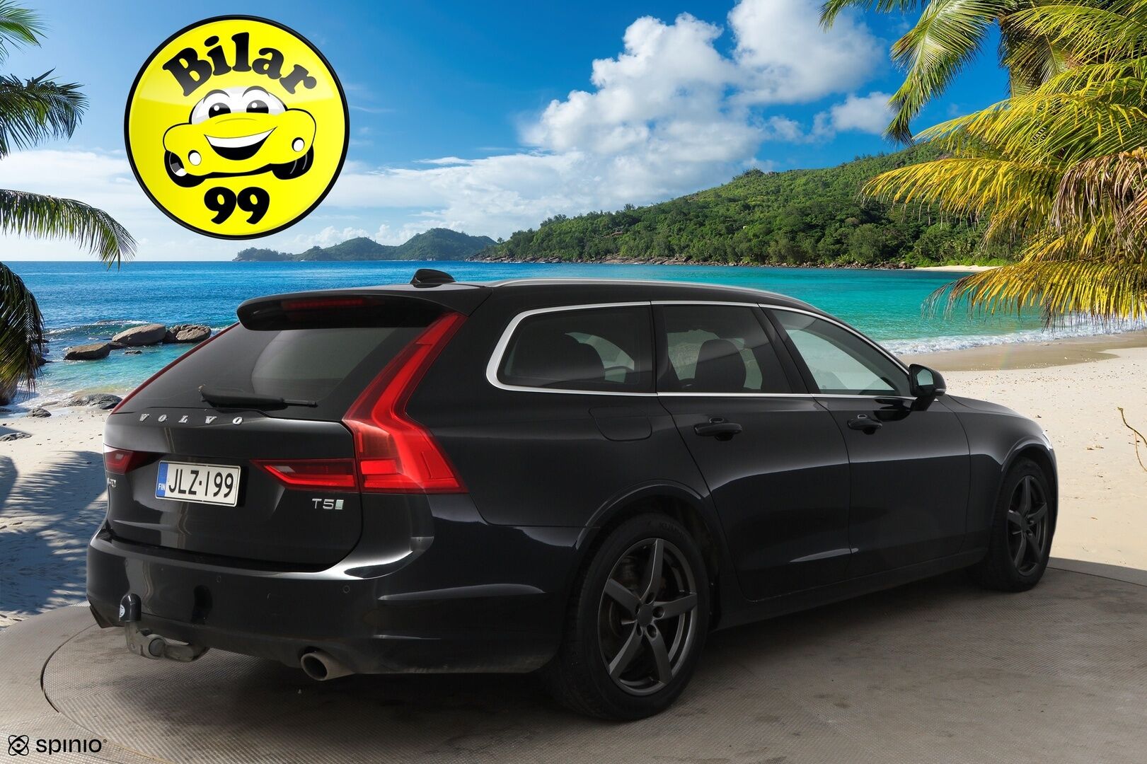 Volvo V90 2017 T5 Momentum Bi-Fuel aut * Webasto / Koukku / Adapt.Vakkari / Navi / Puolinahkasisusta / Juuri Saapunut! - Sähköluukku / Digimittaristo / Uudenveroiset talvirenkaat!