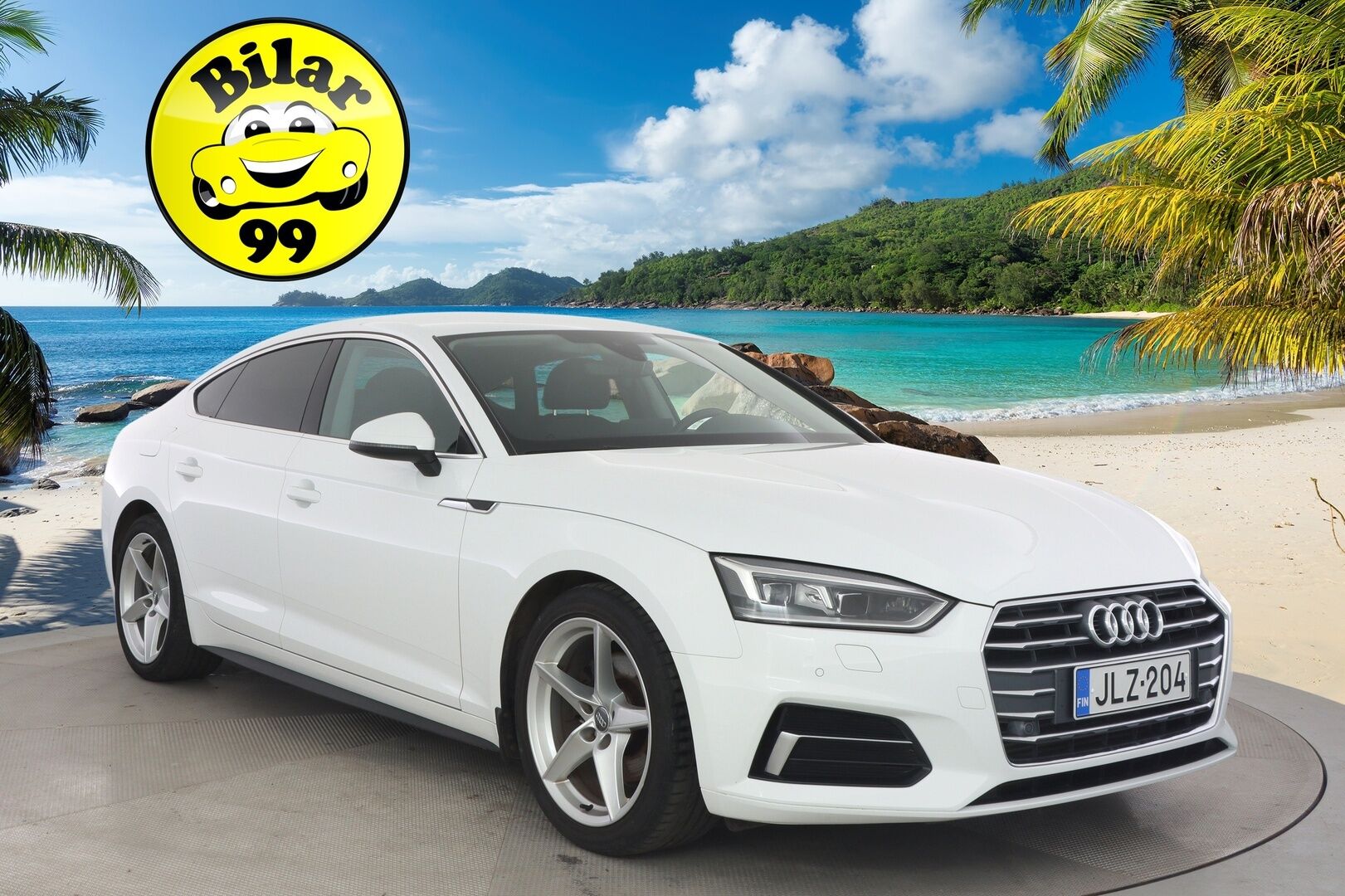 Audi A5 2018 Sportback Business Sport 2,0 TFSI 140 kW S tronic - Vakkari / Sporttipenkit / Apple&Android / LED / P.tutkat