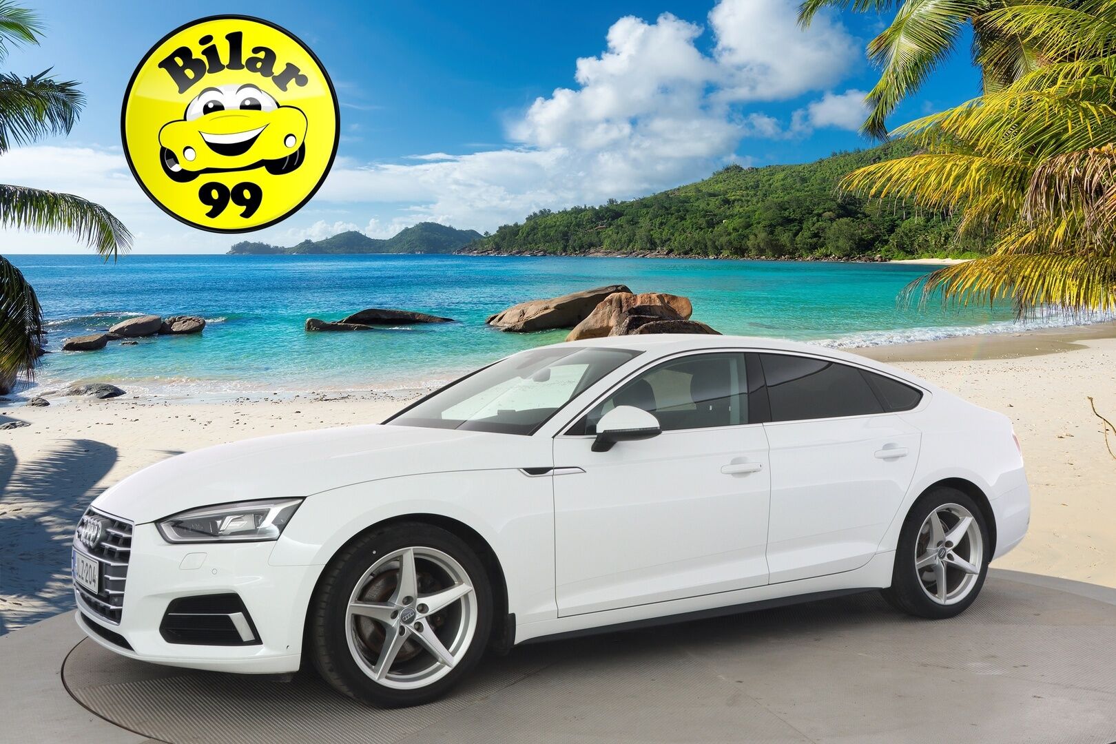 Audi A5 2018 Sportback Business Sport 2,0 TFSI 140 kW S tronic - Vakkari / Sporttipenkit / Apple&Android / LED / P.tutkat