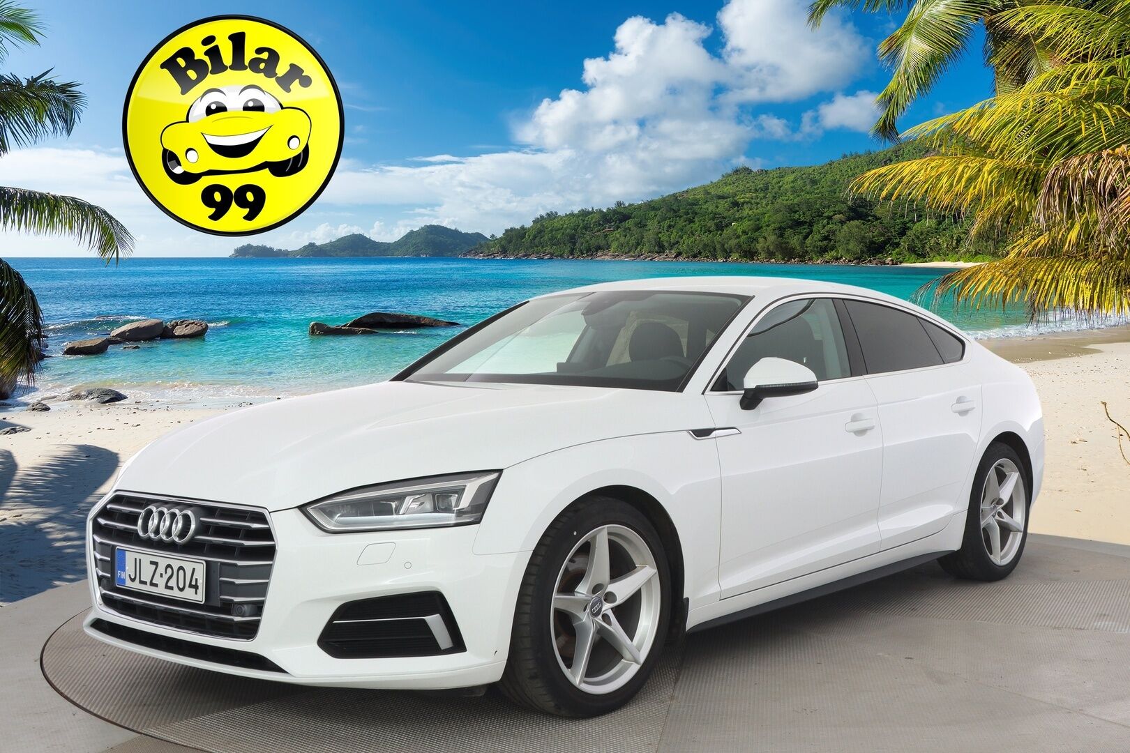 Audi A5 2018 Sportback Business Sport 2,0 TFSI 140 kW S tronic - Vakkari / Sporttipenkit / Apple&Android / LED / P.tutkat