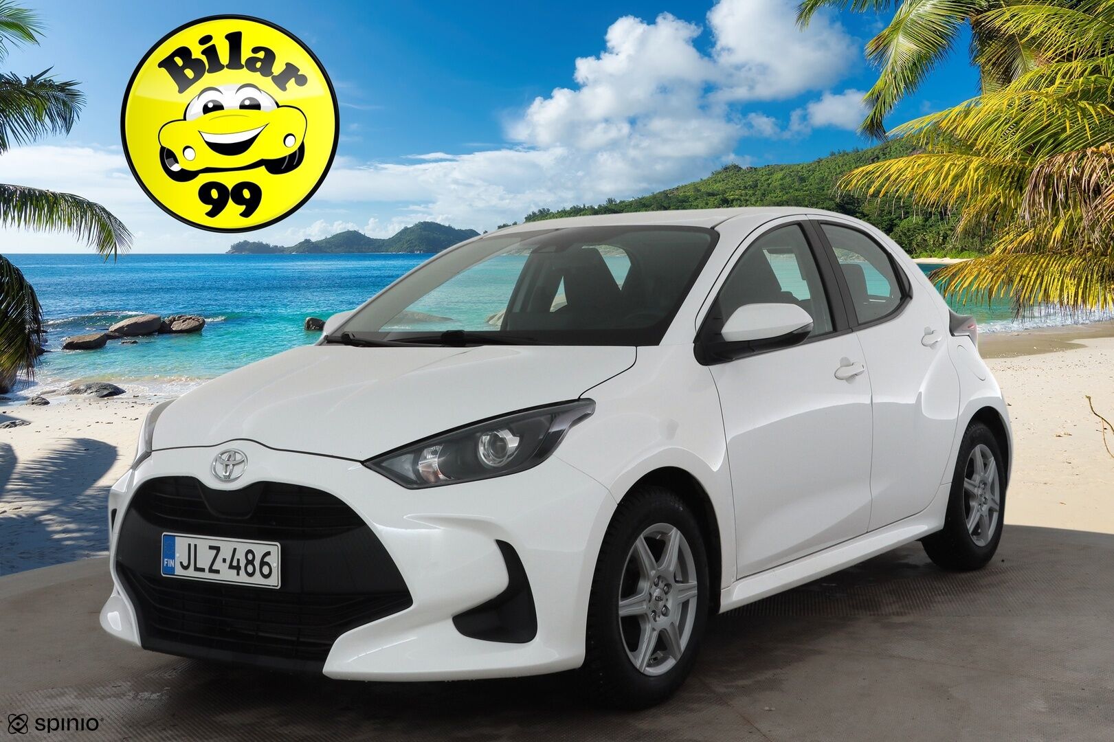 Toyota Yaris 2021 1,0 VVT-i Life * 1.Om Suomi-auto / Adapt vakkari / Bluetooth / Kaistavahti / 2xRenkaat * - Talveksi tuoreet Nokian nastat / Taloudellinen käyttöauto / ALV
