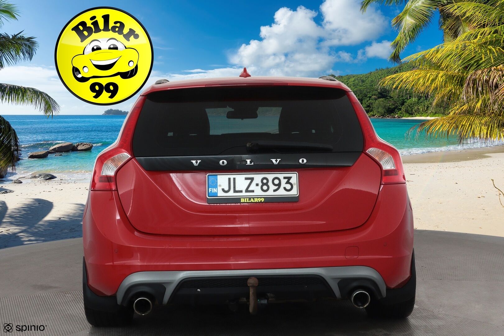 Volvo V60 2014 D4 AWD R-Design Edition aut **Vakkari / Webasto / Muistipenkki / P.tutka / Nahka-Alcantara / Sporttipenkit / Koukku** - Kahdet renkaat aluvanteilla