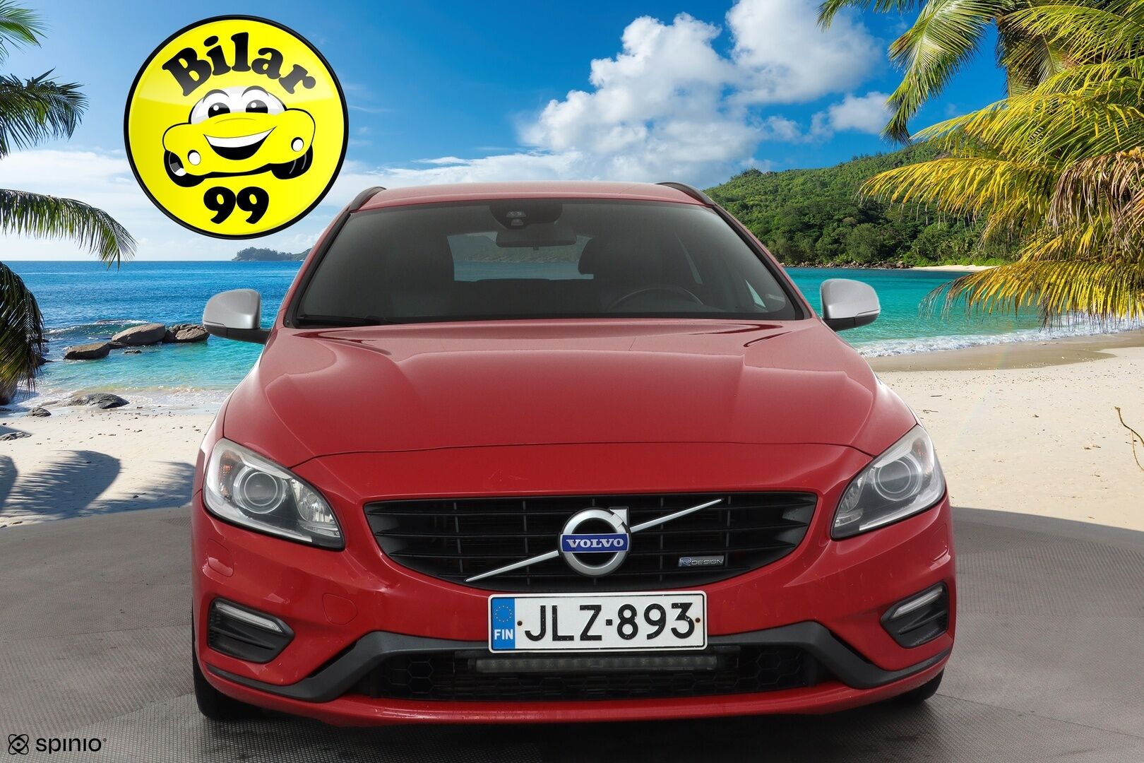 Volvo V60 2014 D4 AWD R-Design Edition aut **Vakkari / Webasto / Muistipenkki / P.tutka / Nahka-Alcantara / Sporttipenkit / Koukku** - Kahdet renkaat aluvanteilla