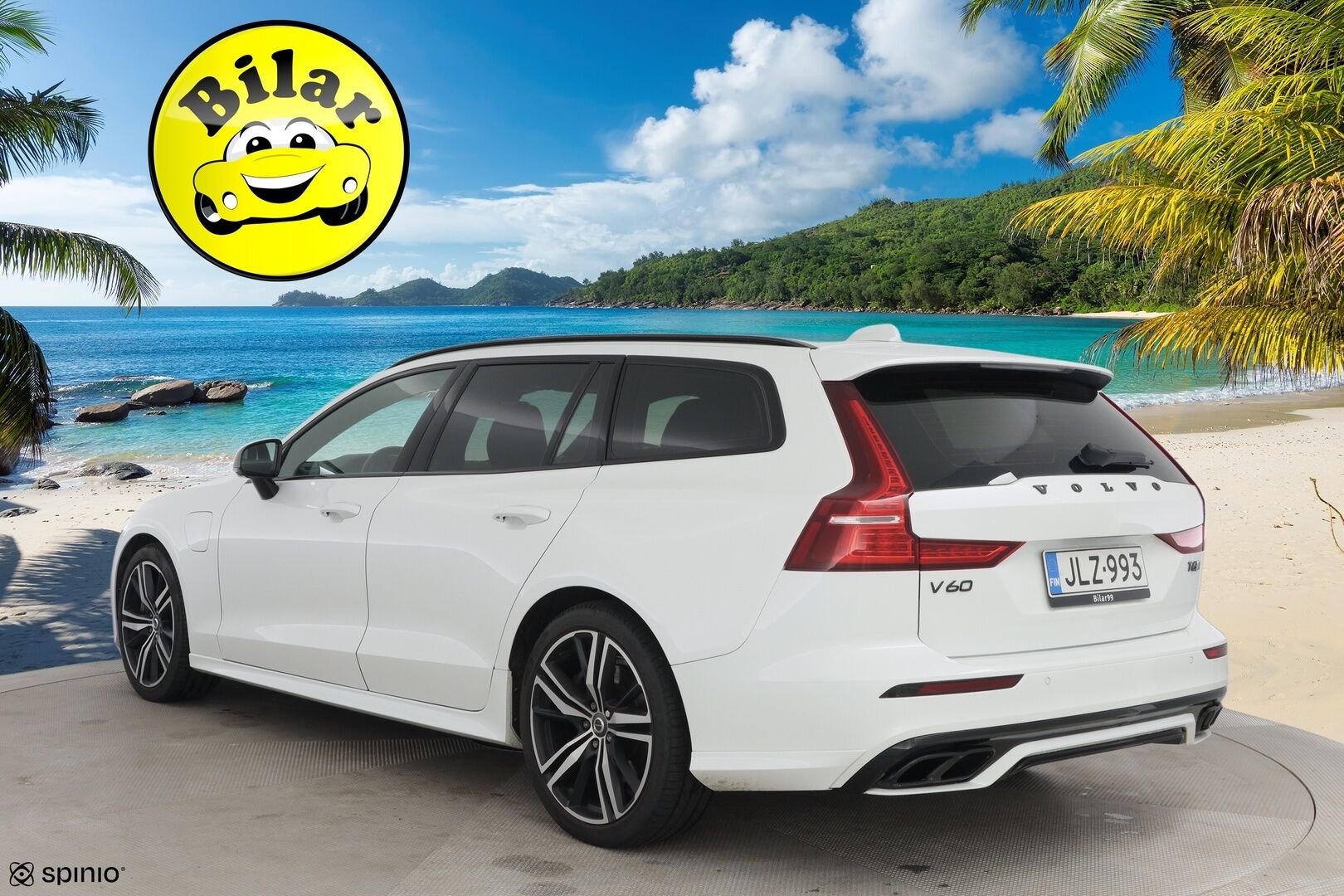 Volvo V60 2020 T6 Twin Engine AWD Business R-Design aut - | Webasto | Koukku | ACC | Nahat | Muistipenkki | Keyless | Digimittaristo | Lämmitettävä ratti | CarPlay | 19" |