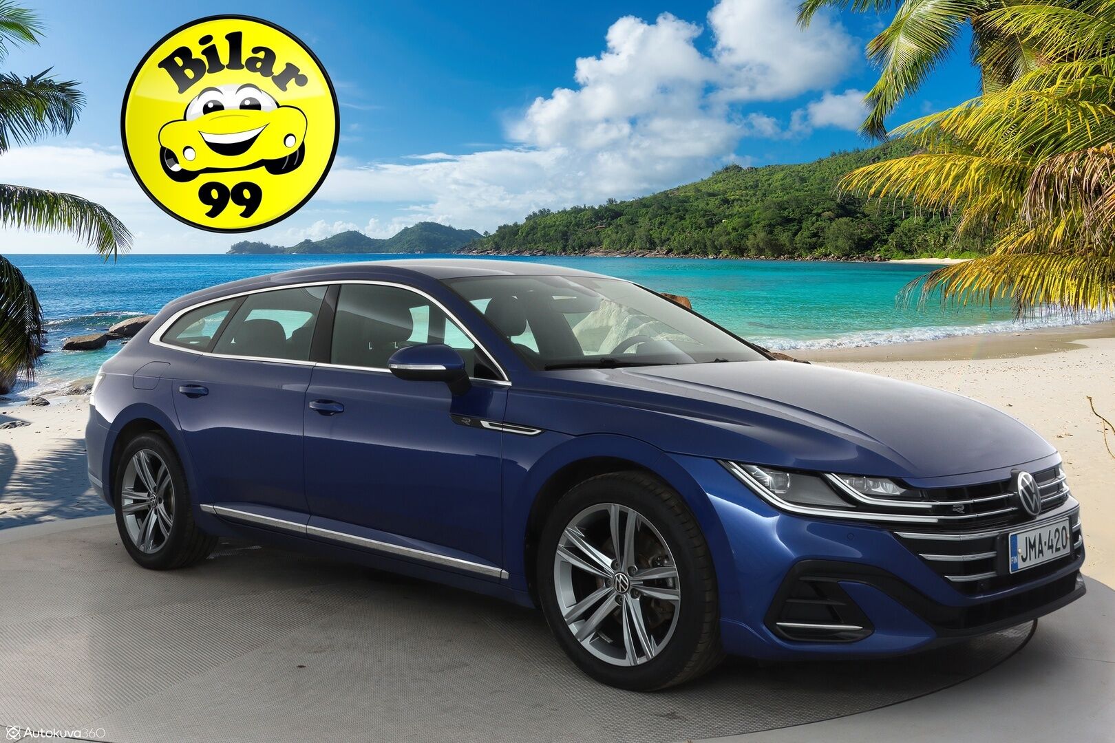 Volkswagen Arteon 2021 Shooting Brake R-Line eHybrid 160 kW DSG-automaatti **Webasto / Adapt.Vakkari / P.Kamera / Apple&Android / Sähköluukku** - 1.Om Suomi-auto 