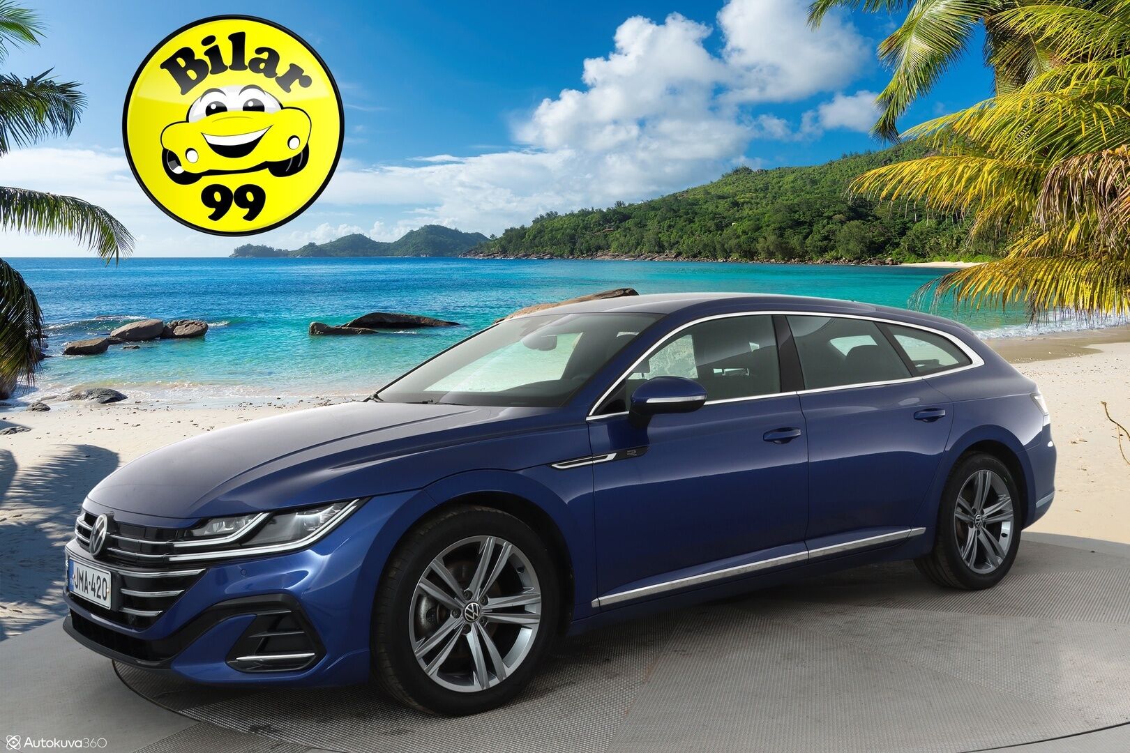 Volkswagen Arteon 2021 Shooting Brake R-Line eHybrid 160 kW DSG-automaatti **Webasto / Adapt.Vakkari / P.Kamera / Apple&Android / Sähköluukku** - 1.Om Suomi-auto 