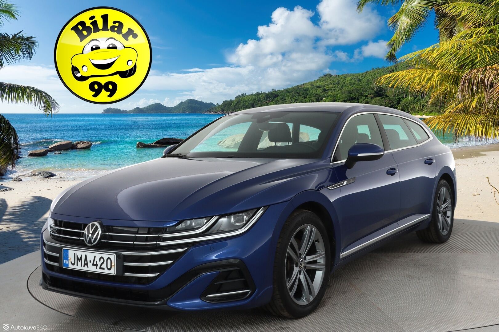 Volkswagen Arteon 2021 Shooting Brake R-Line eHybrid 160 kW DSG-automaatti **Webasto / Adapt.Vakkari / P.Kamera / Apple&Android / Sähköluukku** - 1.Om Suomi-auto 