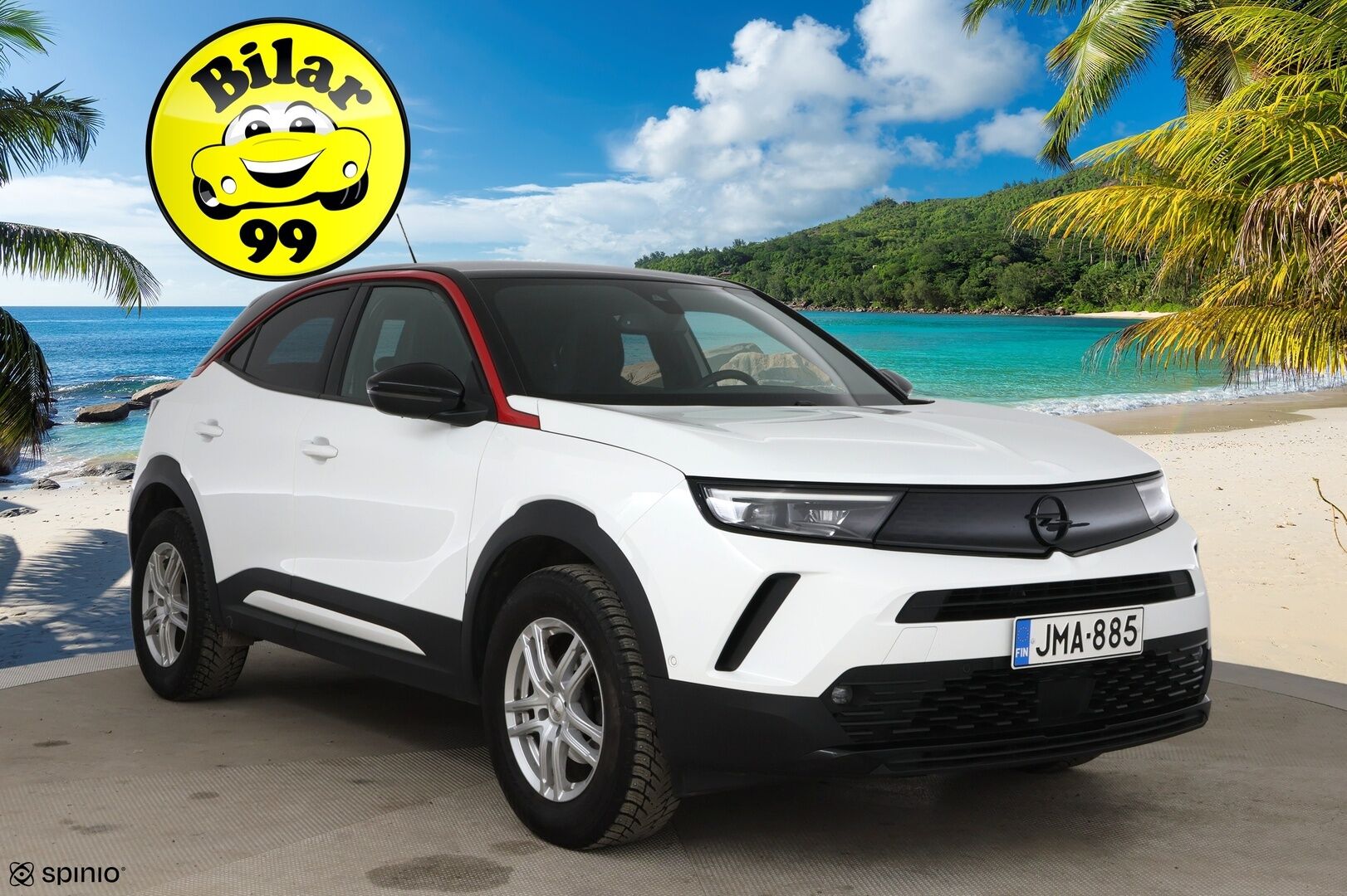 Opel Mokka 2021 GS Line Plus 130 Turbo A / Adapt.vakkari / BLIS / P.kamera / Ajopilotti / Kaistavahti / Tutkat - 1.Om Suomi-auto merkkiliikkeen huoltohistorialla!