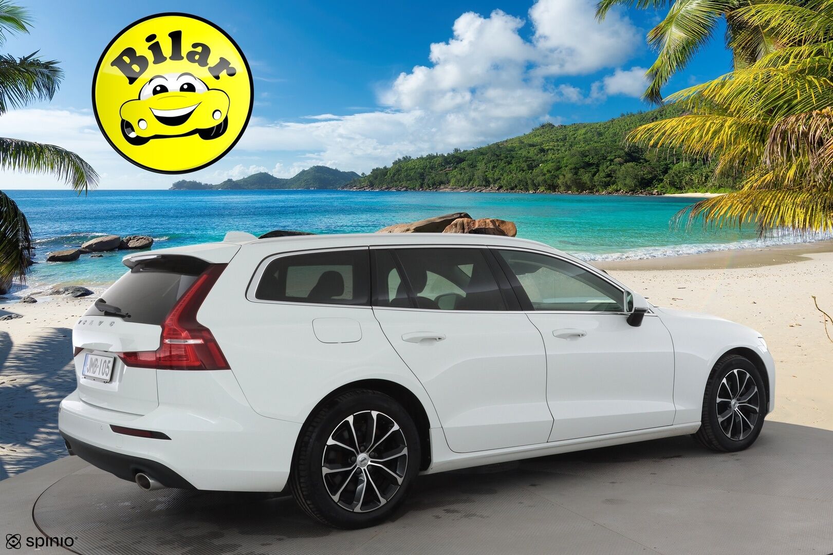 Volvo V60 2021 B3 MHEV Business aut - | ACC | Webasto | Full-LED | Muistipenkki | P.Kamera | Nahat | Keyless | Apple&Android | 1.Om Suomi-auto | Kahdet Renkaat |