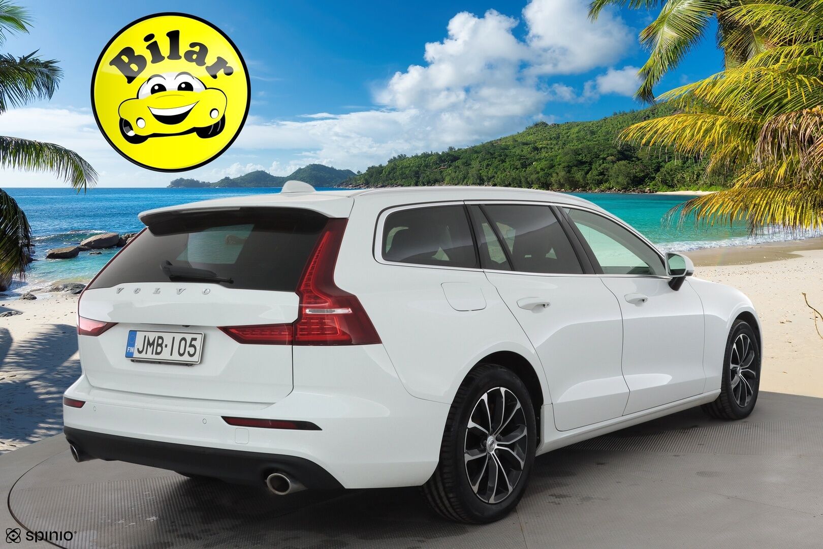 Volvo V60 2021 B3 MHEV Business aut - | ACC | Webasto | Full-LED | Muistipenkki | P.Kamera | Nahat | Keyless | Apple&Android | 1.Om Suomi-auto | Kahdet Renkaat |