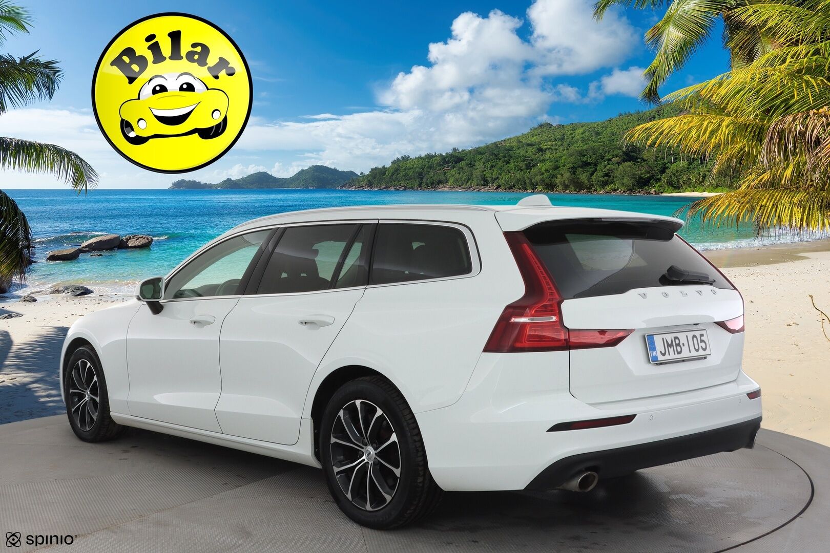Volvo V60 2021 B3 MHEV Business aut - | ACC | Webasto | Full-LED | Muistipenkki | P.Kamera | Nahat | Keyless | Apple&Android | 1.Om Suomi-auto | Kahdet Renkaat |