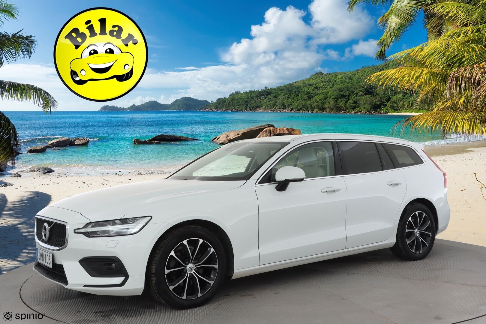 Volvo V60 2021 B3 MHEV Business aut - | ACC | Webasto | Full-LED | Muistipenkki | P.Kamera | Nahat | Keyless | Apple&Android | 1.Om Suomi-auto | Kahdet Renkaat |
