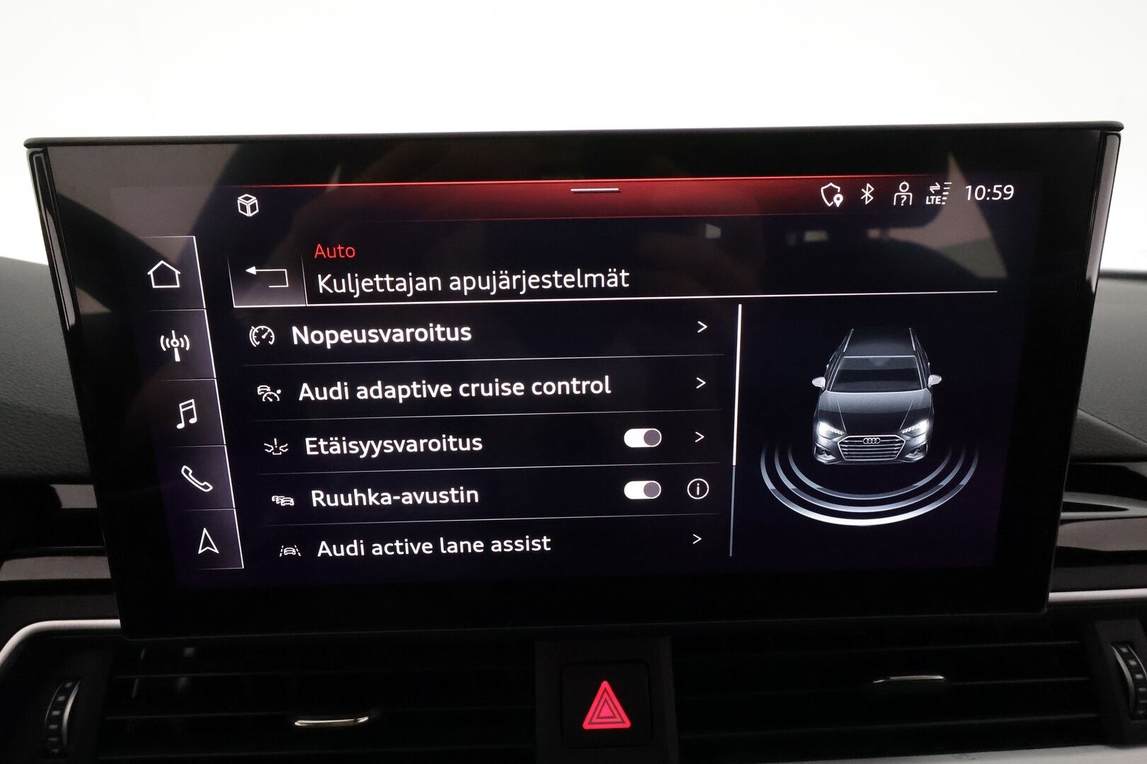 Audi A4 2021 Avant Business Advanced 45 TFSI 180 kW MHEV quattro S tronic **B&O / Koukku / Webasto / Adapt.vakkari / P.kamera** - 3,99 % KORKOTARJOUS TÄHÄN AUTOON - 1-om. Suomi-auto / S Line -sisäpaketti / Matrix LED / Apple&Android / Digimittaristo