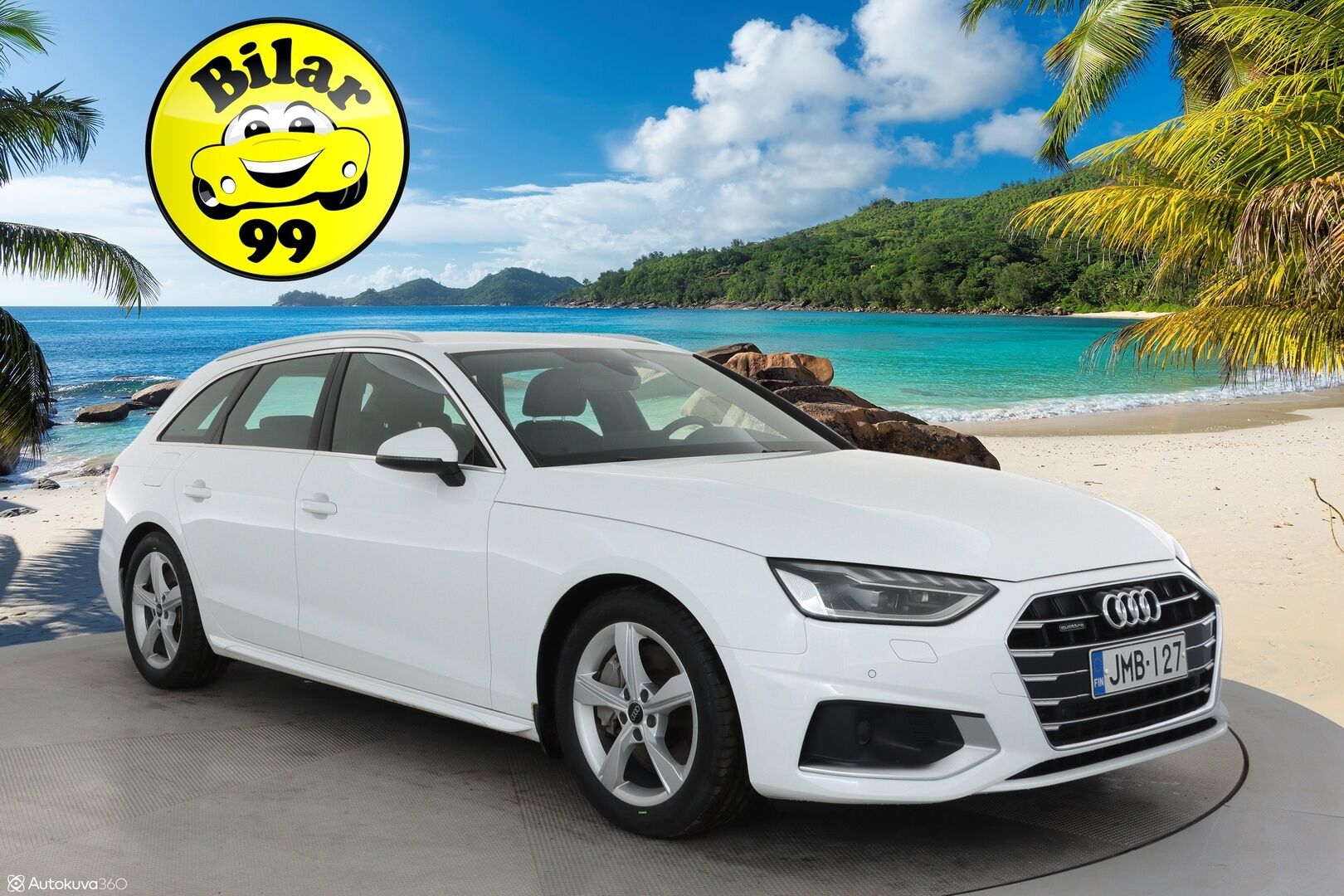 Audi A4 2021 Avant Business Advanced 45 TFSI 180 kW MHEV quattro S tronic **B&O / Koukku / Webasto / Adapt.vakkari / P.kamera** - 3,99 % KORKOTARJOUS TÄHÄN AUTOON - 1-om. Suomi-auto / S Line -sisäpaketti / Matrix LED / Apple&Android / Digimittaristo