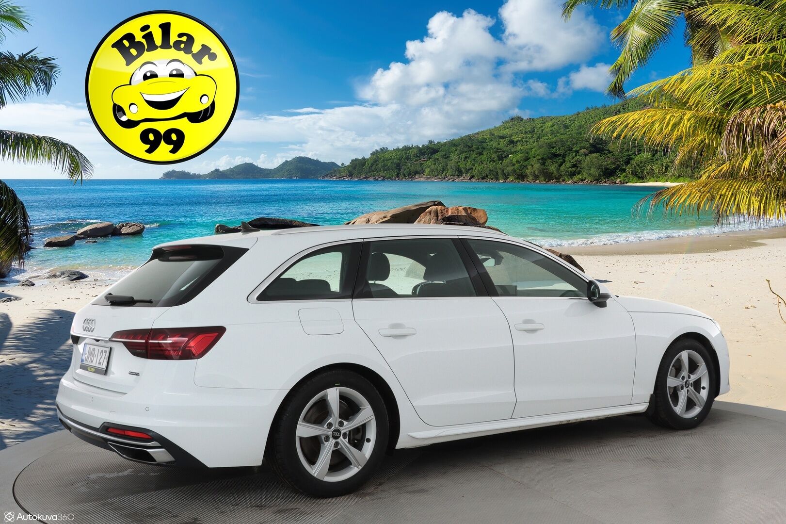 Audi A4 2021 Avant Business Advanced 45 TFSI 180 kW MHEV quattro S tronic **B&O / Koukku / Webasto / Adapt.vakkari / P.kamera** - 3,99 % KORKOTARJOUS TÄHÄN AUTOON - 1-om. Suomi-auto / S Line -sisäpaketti / Matrix LED / Apple&Android / Digimittaristo