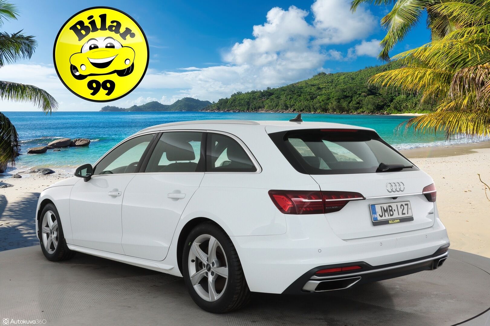 Audi A4 2021 Avant Business Advanced 45 TFSI 180 kW MHEV quattro S tronic **B&O / Koukku / Webasto / Adapt.vakkari / P.kamera** - 3,99 % KORKOTARJOUS TÄHÄN AUTOON - 1-om. Suomi-auto / S Line -sisäpaketti / Matrix LED / Apple&Android / Digimittaristo
