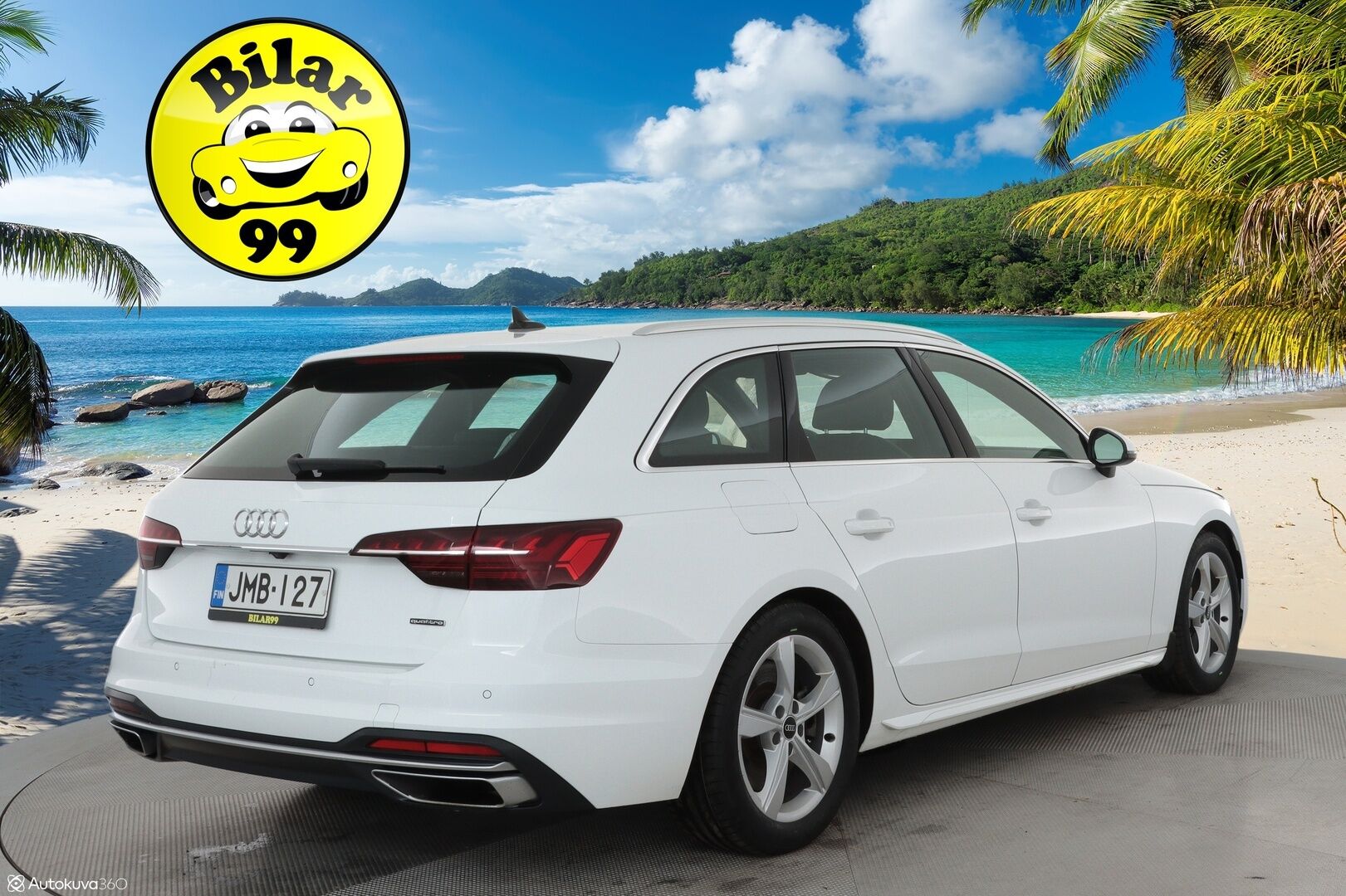 Audi A4 2021 Avant Business Advanced 45 TFSI 180 kW MHEV quattro S tronic **B&O / Koukku / Webasto / Adapt.vakkari / P.kamera** - 3,99 % KORKOTARJOUS TÄHÄN AUTOON - 1-om. Suomi-auto / S Line -sisäpaketti / Matrix LED / Apple&Android / Digimittaristo