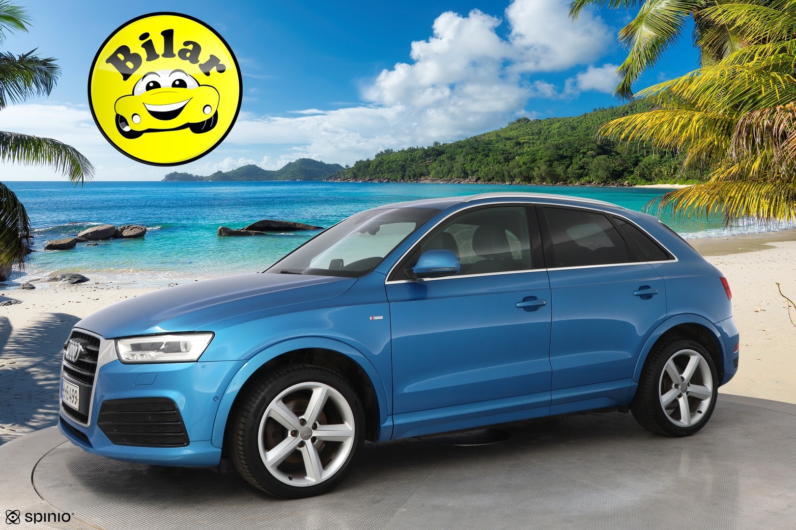 Audi Q3 2015 Land of quattro Edition Plus 2,0 TFSI 162 kW quattro S tronic S Line - Bose | Panoraama | Nahka-Alcantara | Peruutuskamera | BLIS | Navi | Adapt.LED | Lohko&Sisäpistoke | Huippuvarusteet!