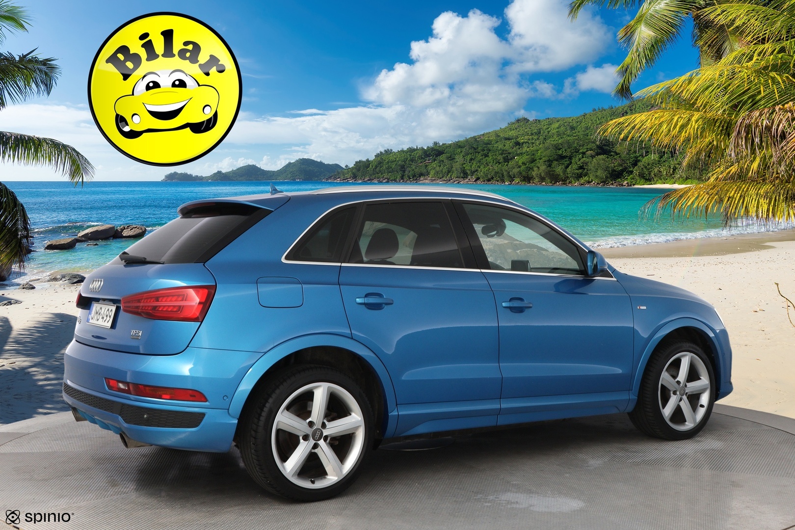 Audi Q3 2015 Land of quattro Edition Plus 2,0 TFSI 162 kW quattro S tronic S Line - Bose | Panoraama | Nahka-Alcantara | Peruutuskamera | BLIS | Navi | Adapt.LED | Lohko&Sisäpistoke | Huippuvarusteet!