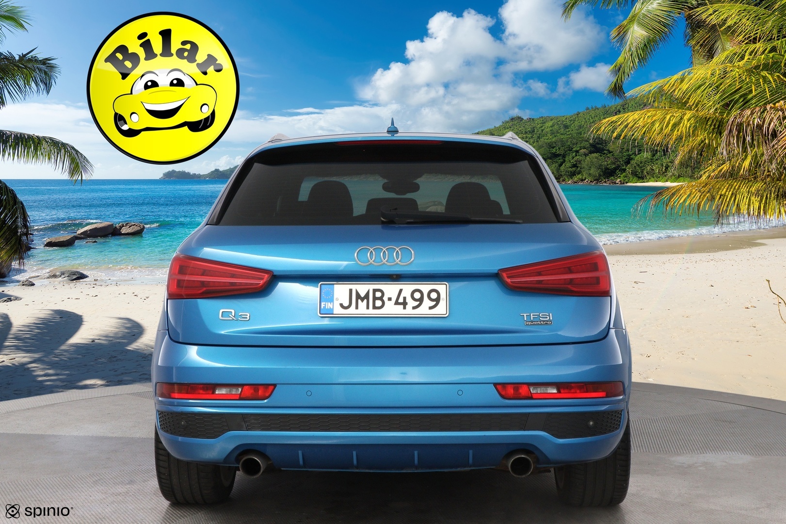 Audi Q3 2015 Land of quattro Edition Plus 2,0 TFSI 162 kW quattro S tronic S Line - Bose | Panoraama | Nahka-Alcantara | Peruutuskamera | BLIS | Navi | Adapt.LED | Lohko&Sisäpistoke | Huippuvarusteet!