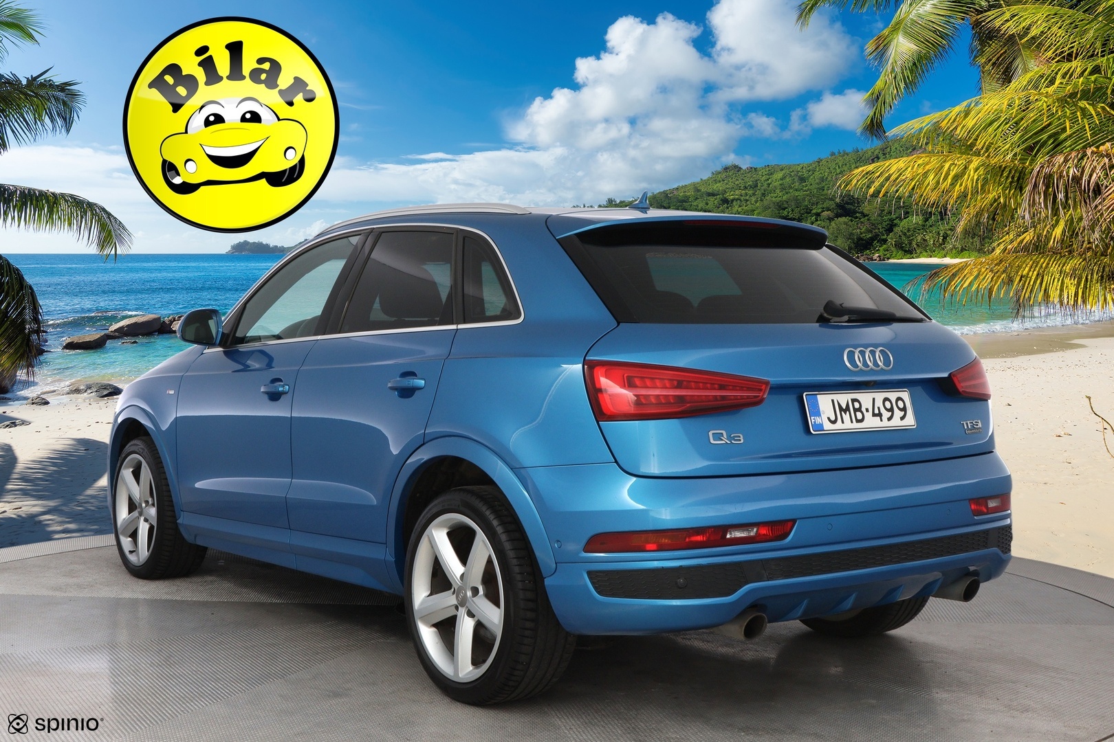 Audi Q3 2015 Land of quattro Edition Plus 2,0 TFSI 162 kW quattro S tronic S Line - Bose | Panoraama | Nahka-Alcantara | Peruutuskamera | BLIS | Navi | Adapt.LED | Lohko&Sisäpistoke | Huippuvarusteet!