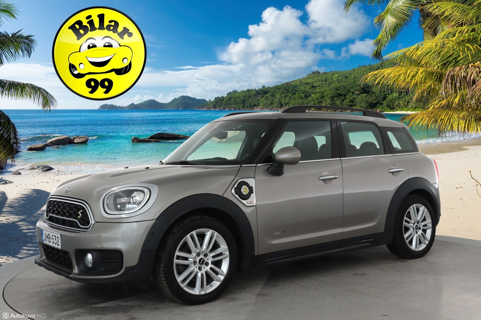 Mini Countryman 2018 Cooper SE ALL4 Plug-In Aut.** Panorama / H&K / Adapt.vakkari / P.kamera / Sporttinahat / Comfort access