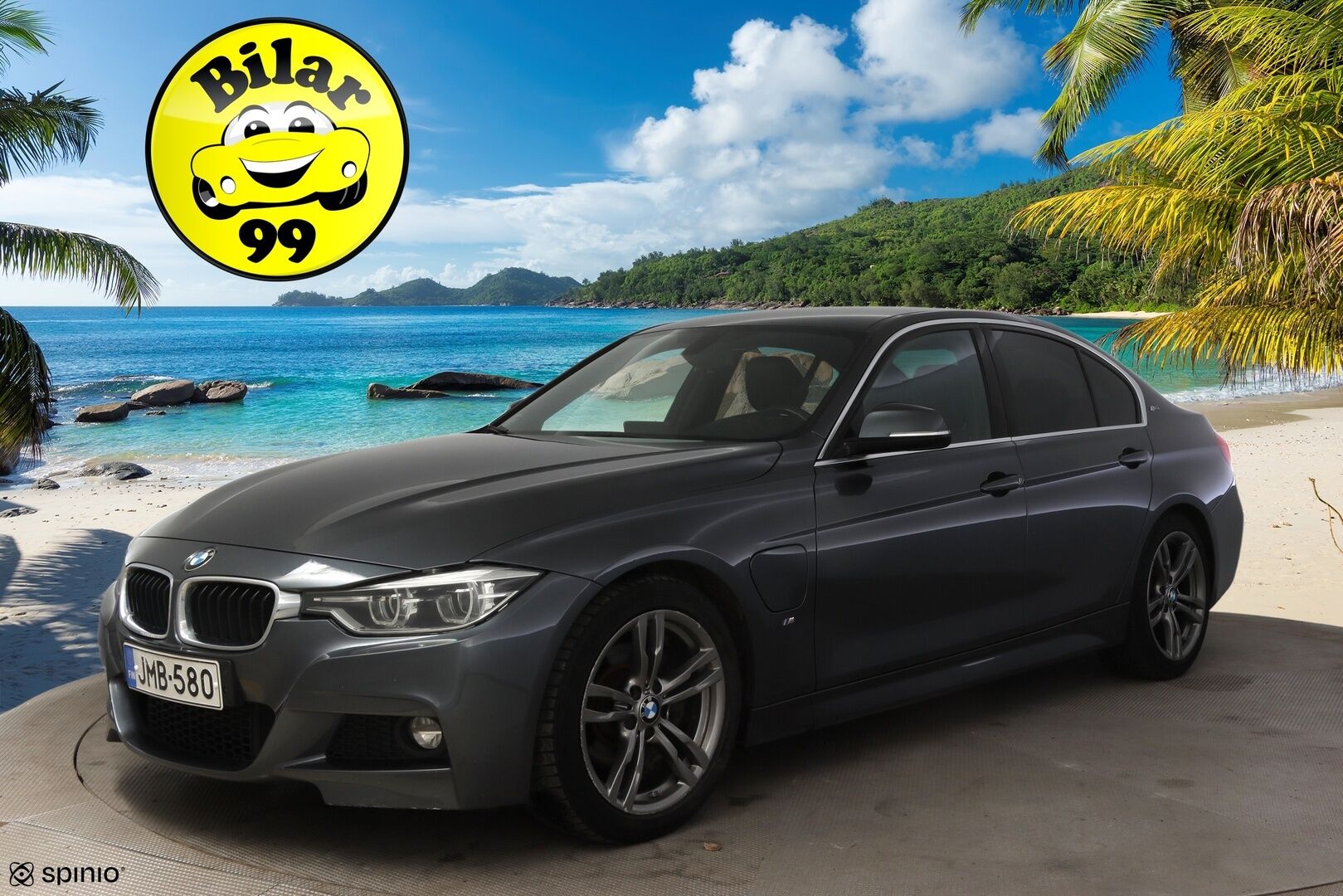BMW 330 2017 F30 Sedan 330e A Business M Sport * Hifit / Sporttinahat / Prof.Navi / Vakkari / Tutka * - Juuri huollettu merkkiliikkeessä! / SOH 87,5%