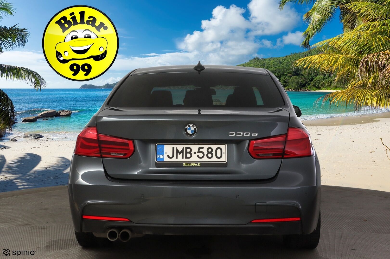 BMW 330 2017 F30 Sedan 330e A Business M Sport * Hifit / Sporttinahat / Prof.Navi / Vakkari / Tutka * - Juuri huollettu merkkiliikkeessä! / SOH 87,5%