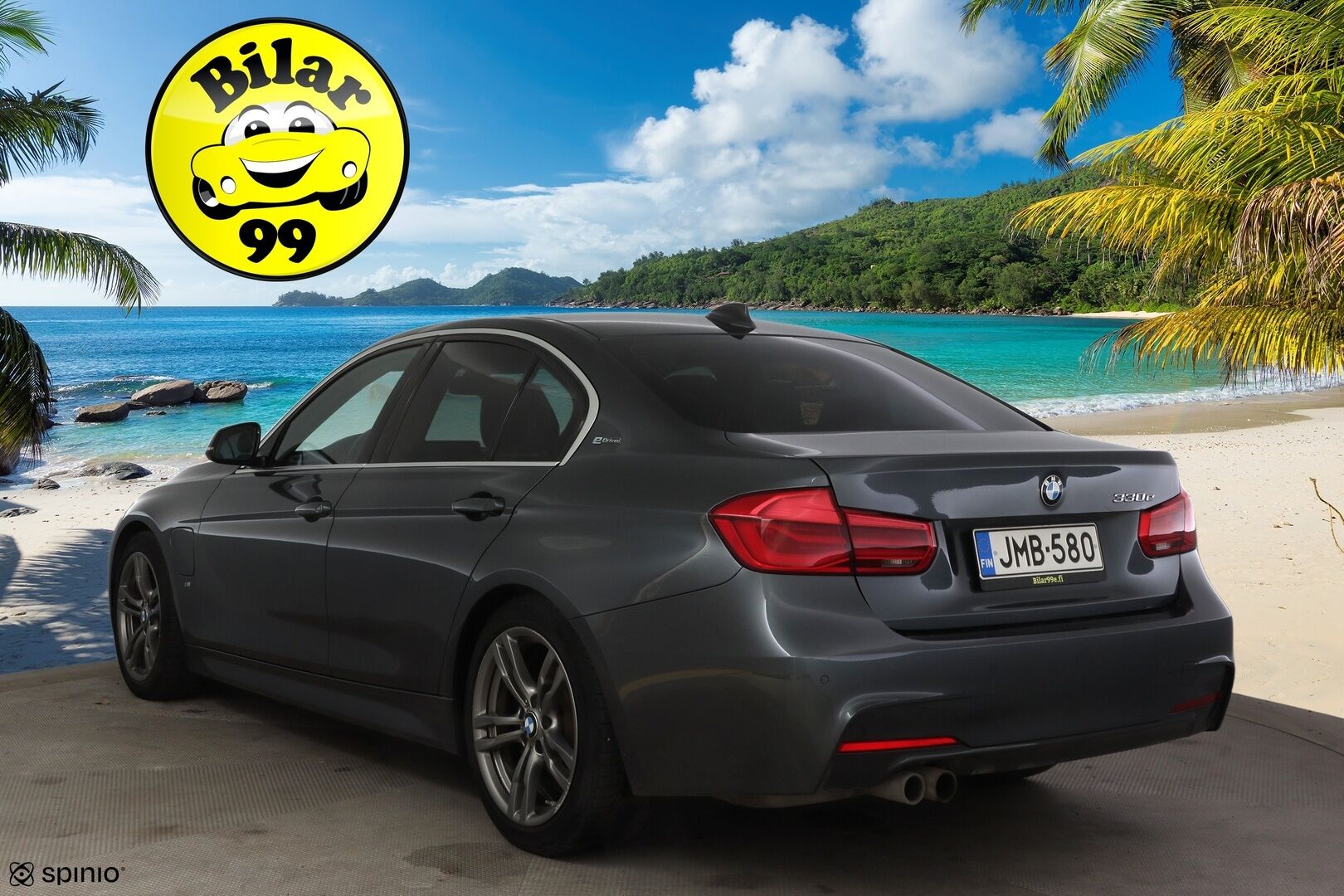 BMW 330 2017 F30 Sedan 330e A Business M Sport * Hifit / Sporttinahat / Prof.Navi / Vakkari / Tutka * - Juuri huollettu merkkiliikkeessä! / SOH 87,5%