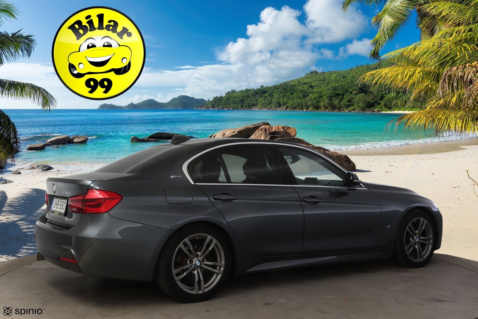 BMW 330 2017 F30 Sedan 330e A Business M Sport * Hifit / Sporttinahat / Prof.Navi / Vakkari / Tutka * - Juuri huollettu merkkiliikkeessä! / SOH 87,5%