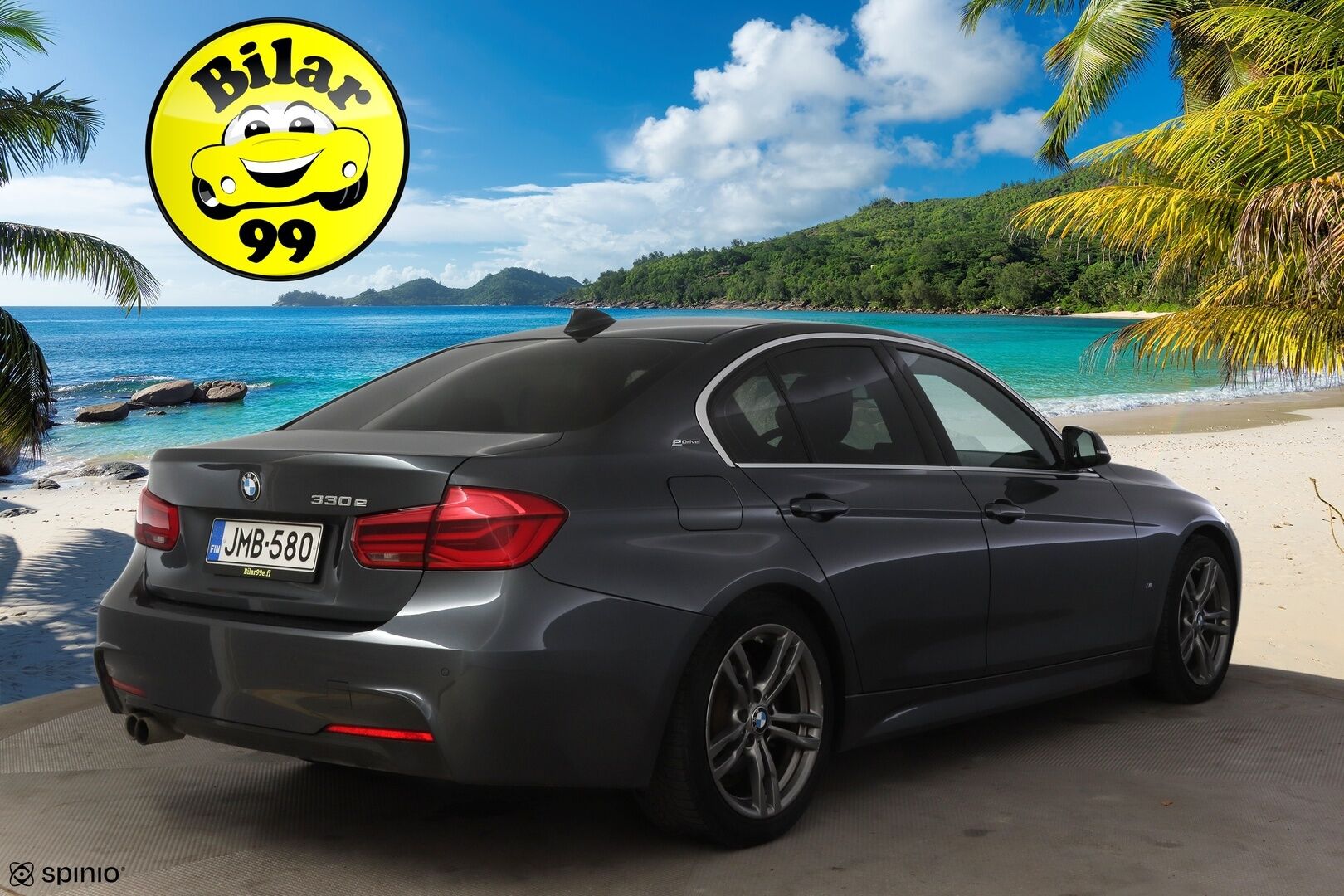 BMW 330 2017 F30 Sedan 330e A Business M Sport * Hifit / Sporttinahat / Prof.Navi / Vakkari / Tutka * - Juuri huollettu merkkiliikkeessä! / SOH 87,5%